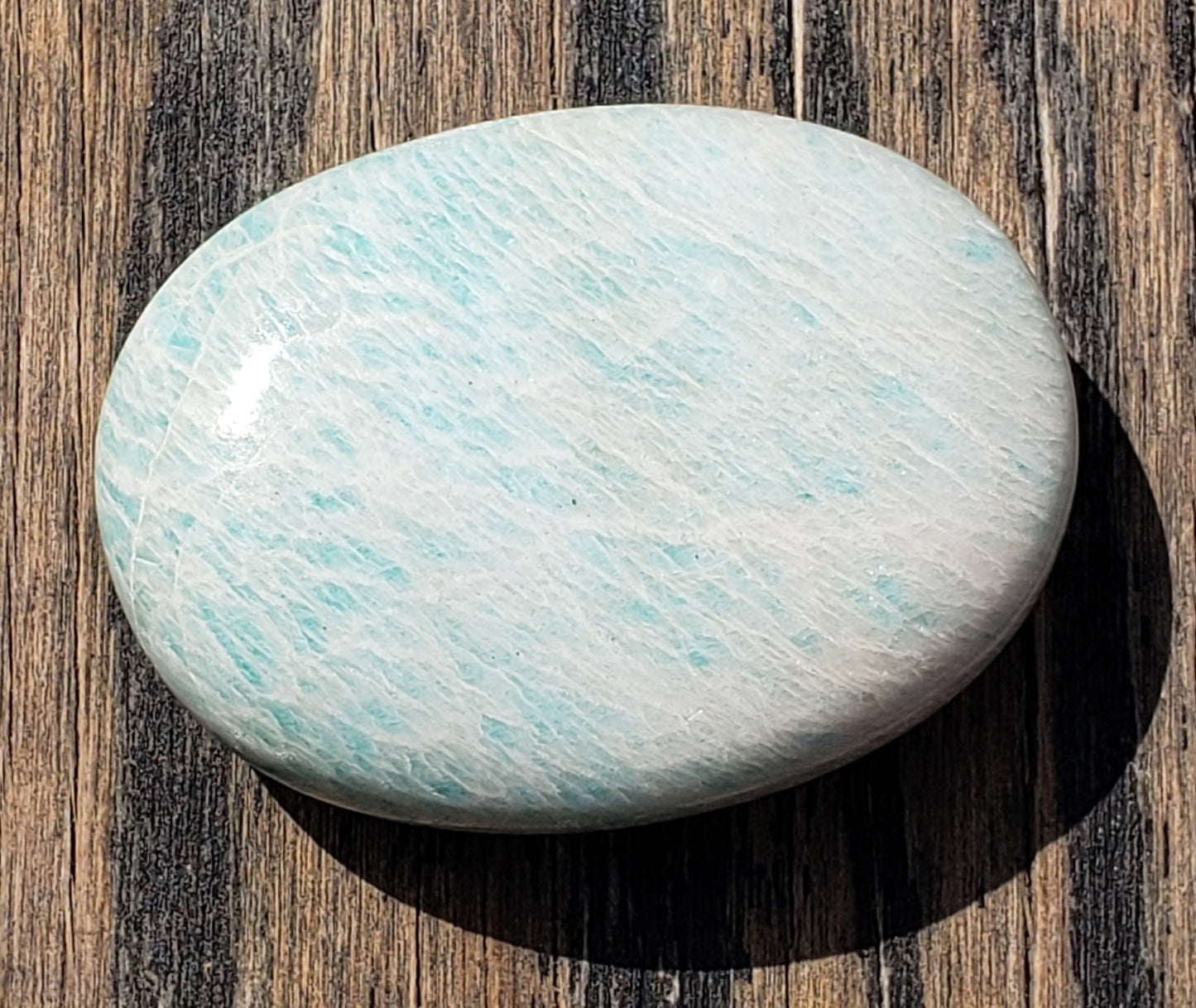 Amazonite Palm Stone PS05
