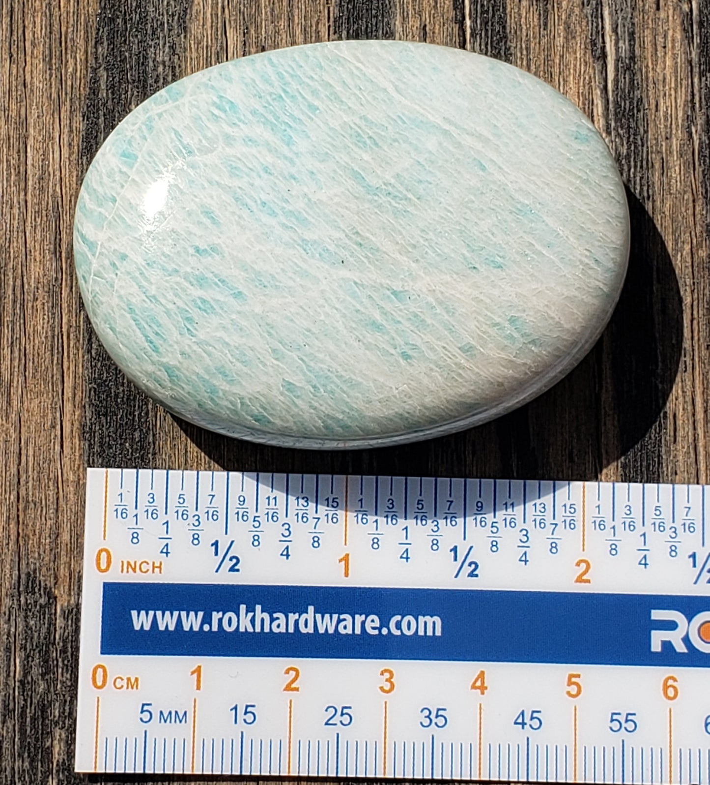 Amazonite Palm Stone PS05