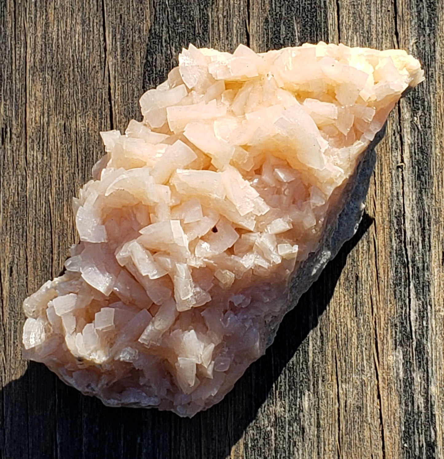 Pink Dolomite with Chalcopyrite Specimen SP139