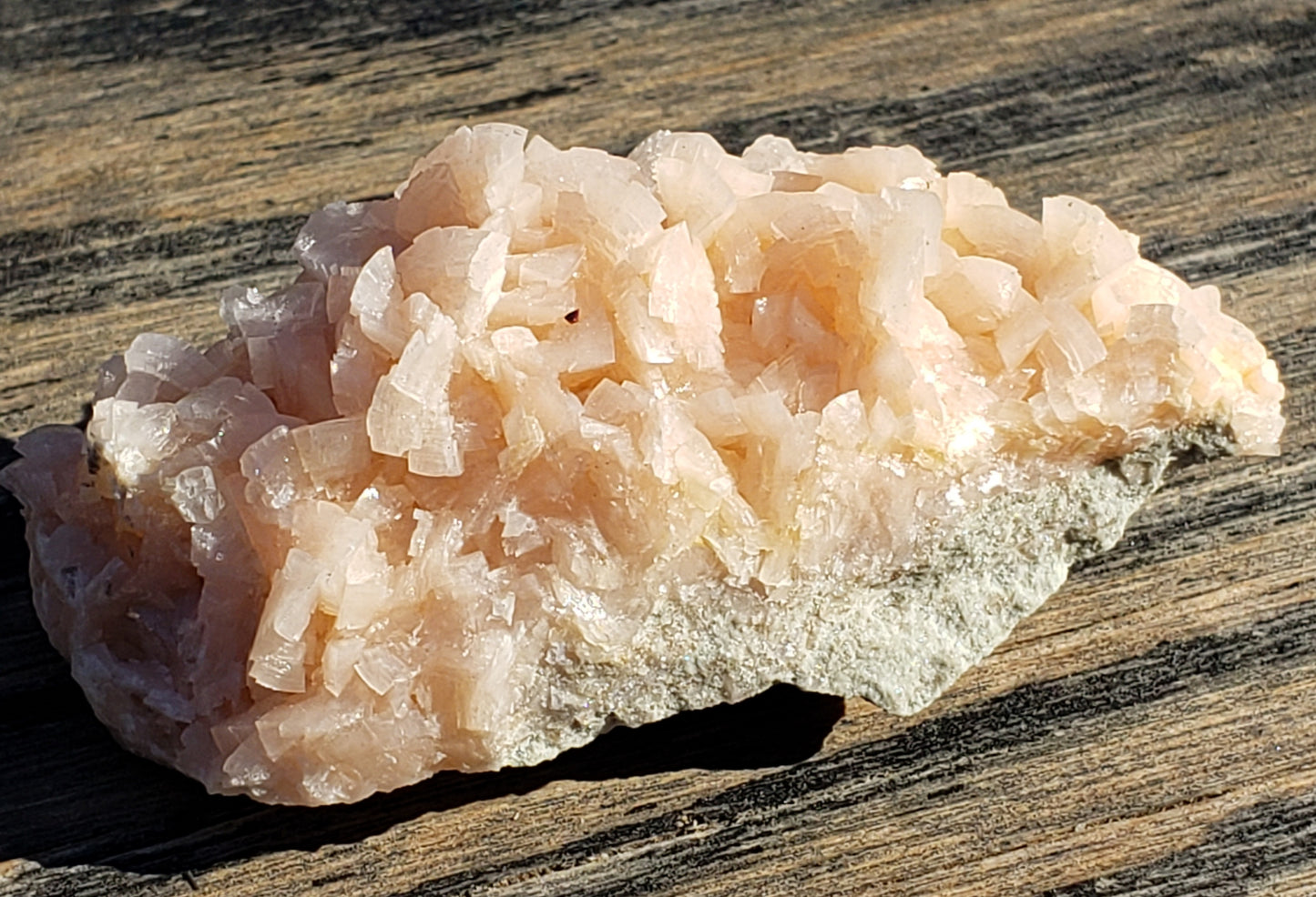 Pink Dolomite with Chalcopyrite Specimen SP139