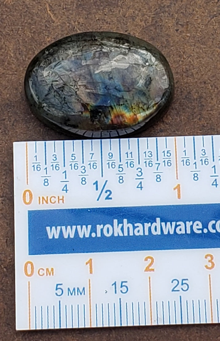 Spectrolite Labradorite Cabachon CB62