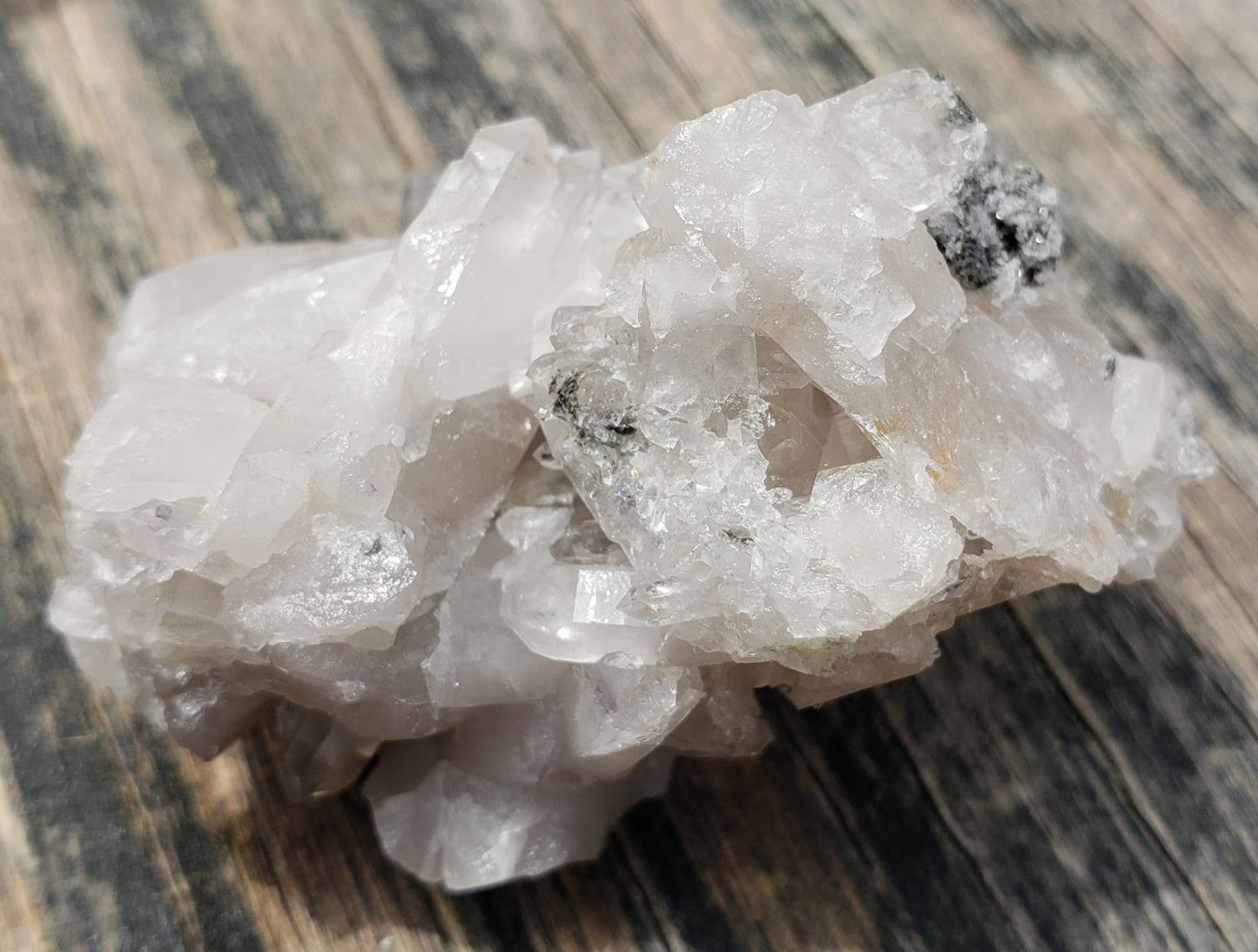 Quartz with Adularia 6 pieces Arkansas ItemQP172