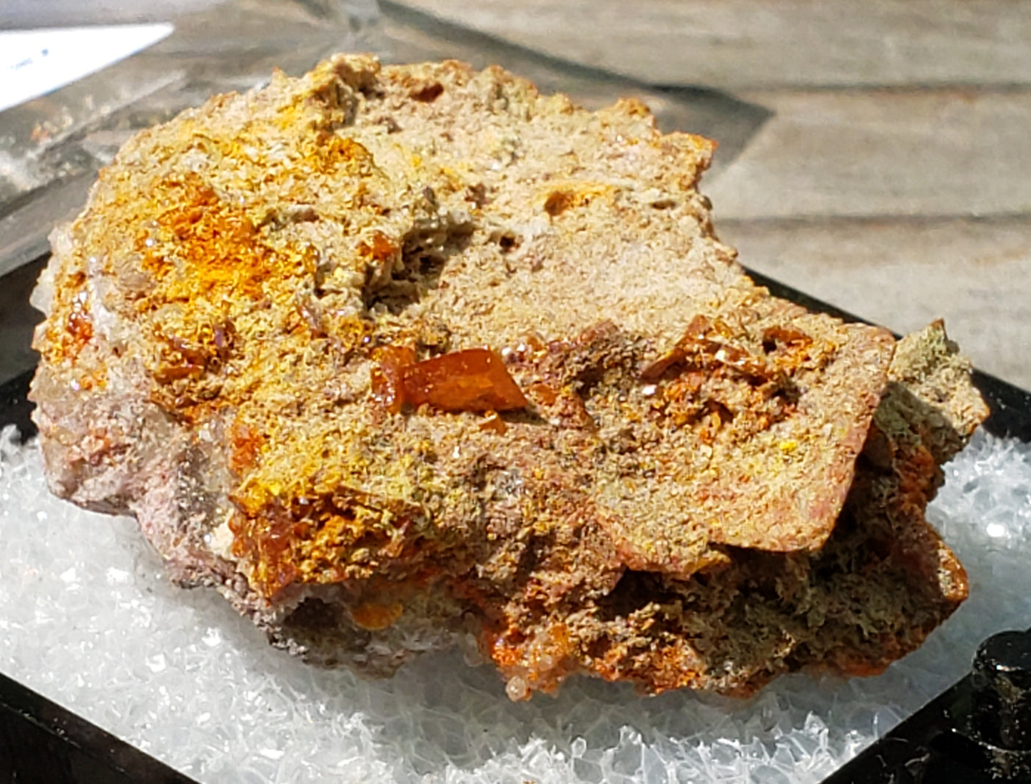 Wulfenite, Red Cloud Mine Arizona, UV Reactive, SP225