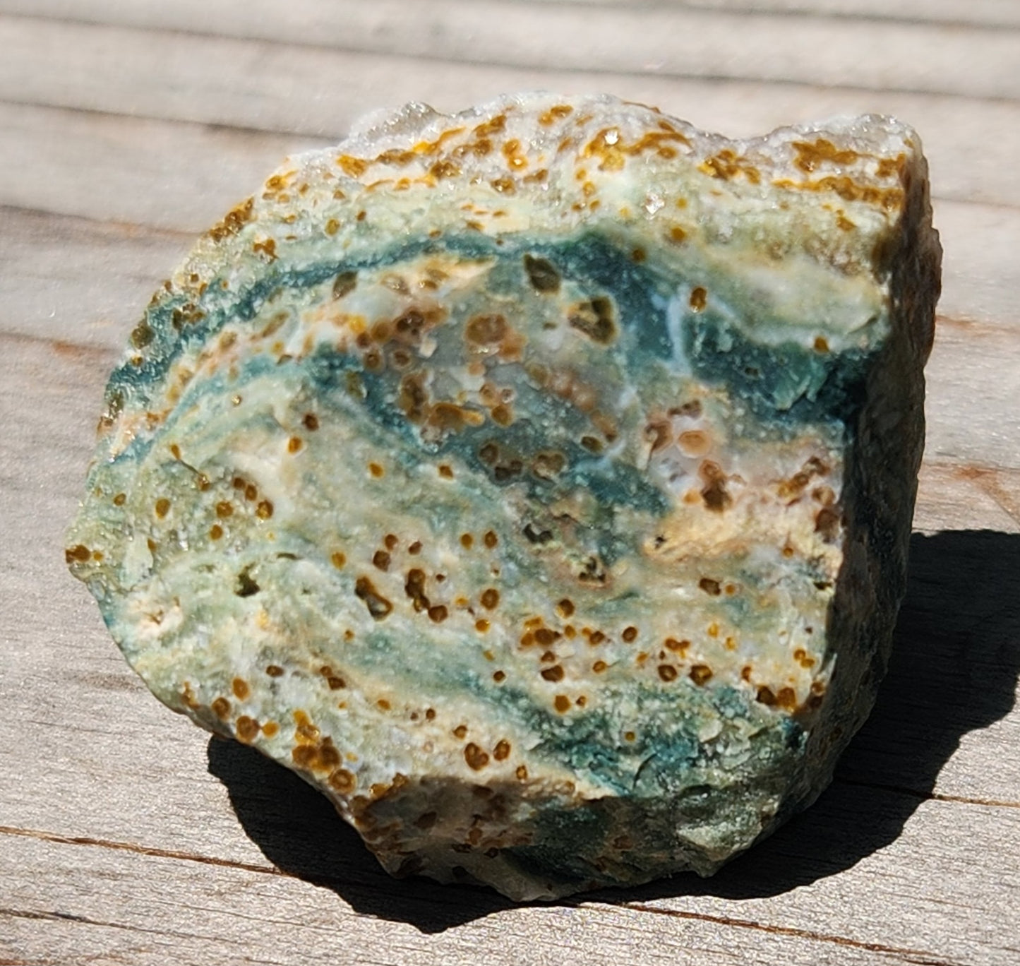 Ocean Jasper Druzy Rough Rock Item DR281