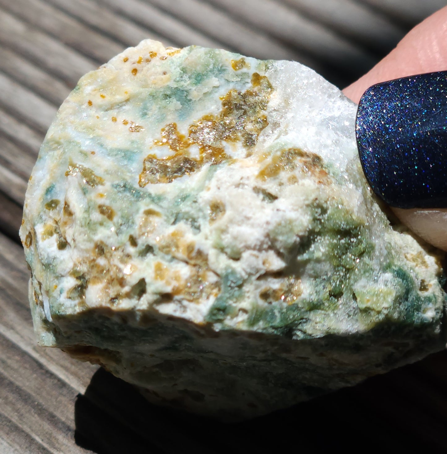 Ocean Jasper Druzy Rough Rock Item DR297