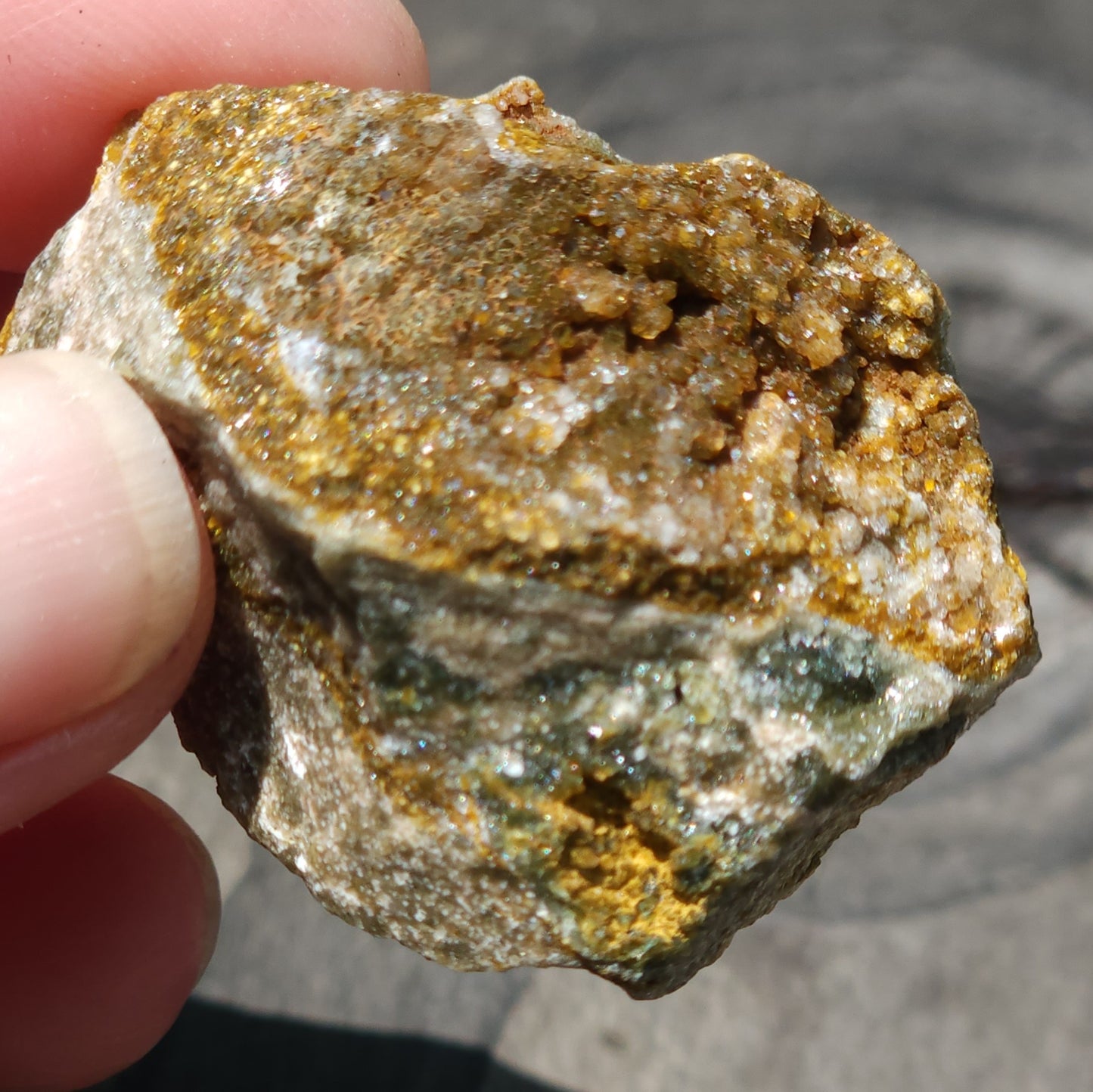 Ocean Jasper Druzy Rough Rock Item DR303