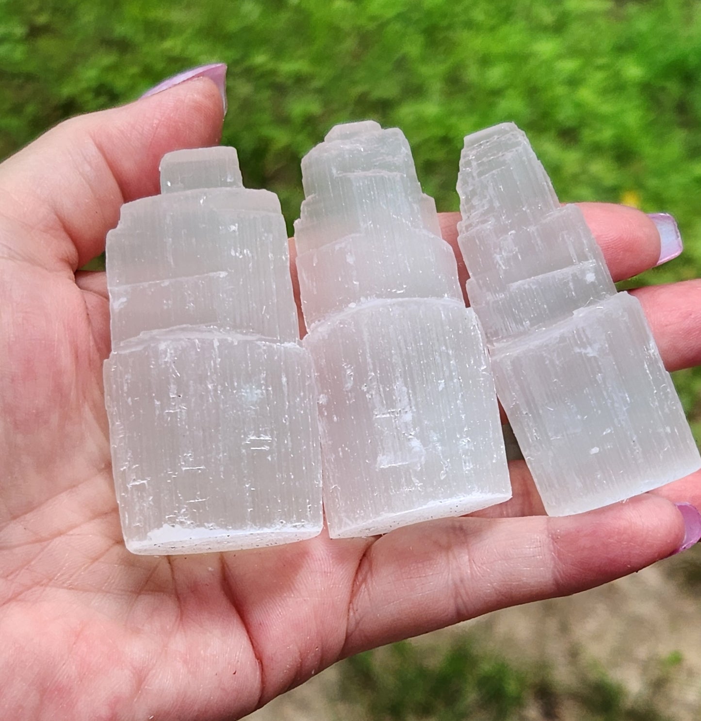 Selenite Tower 2 1/2 Inches ItemCV322