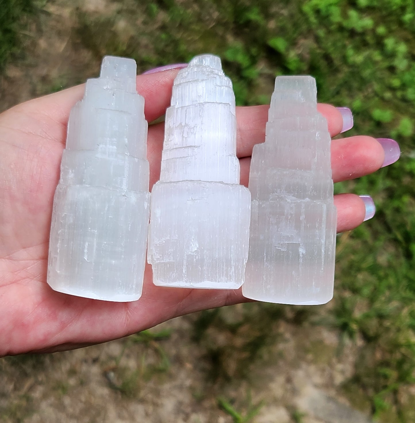 Selenite Tower 3 Inches ItemCV323