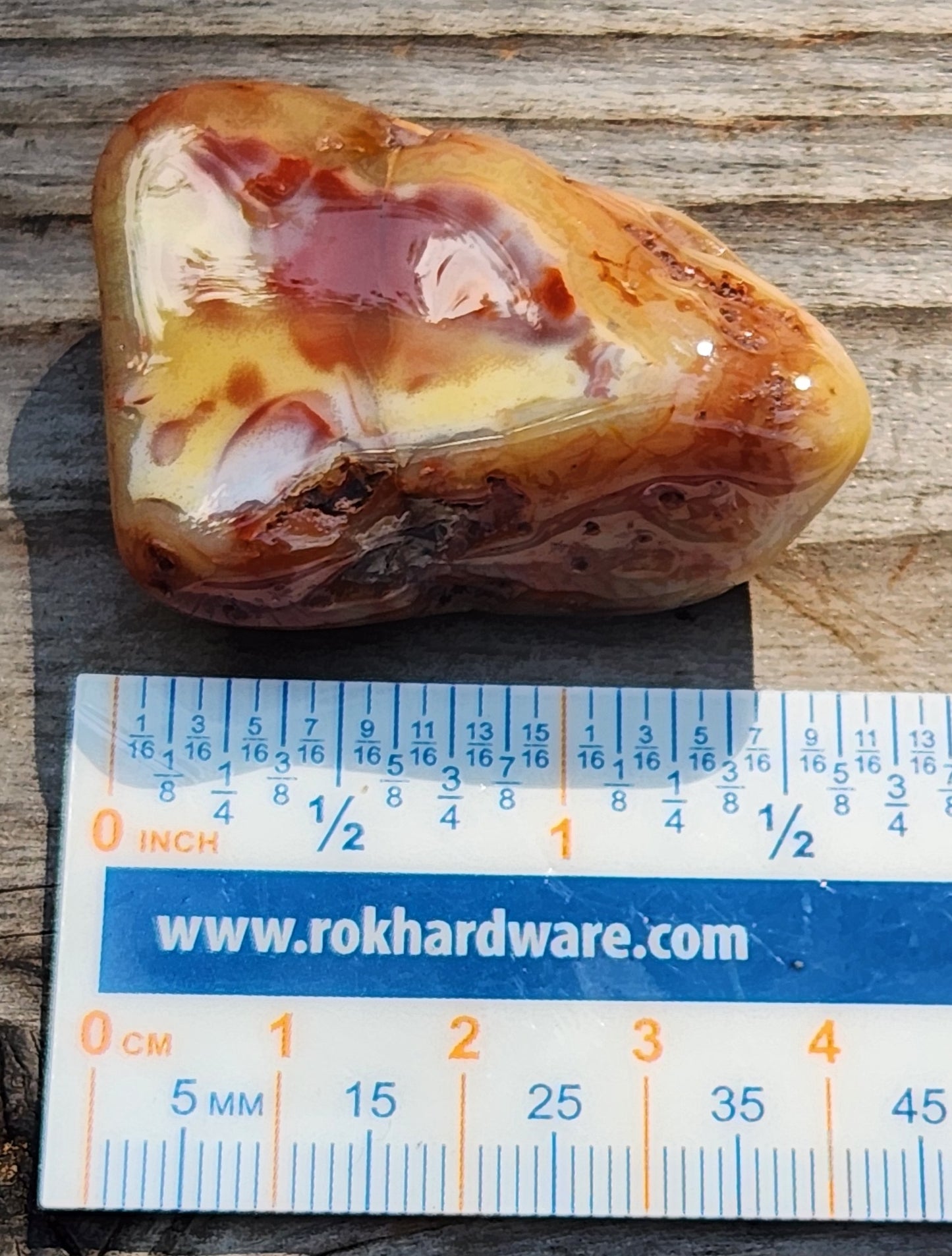 Tumbled Banded Agate, Self Tumbled, Item TA345