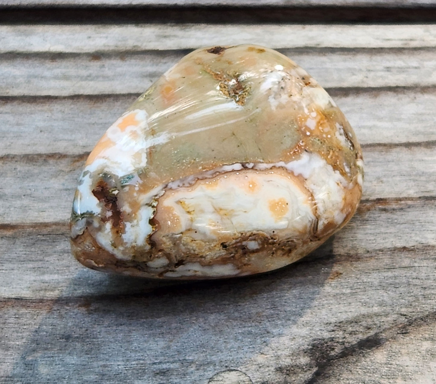 Tumbled Banded Agate, Self Tumbled, Item TA349