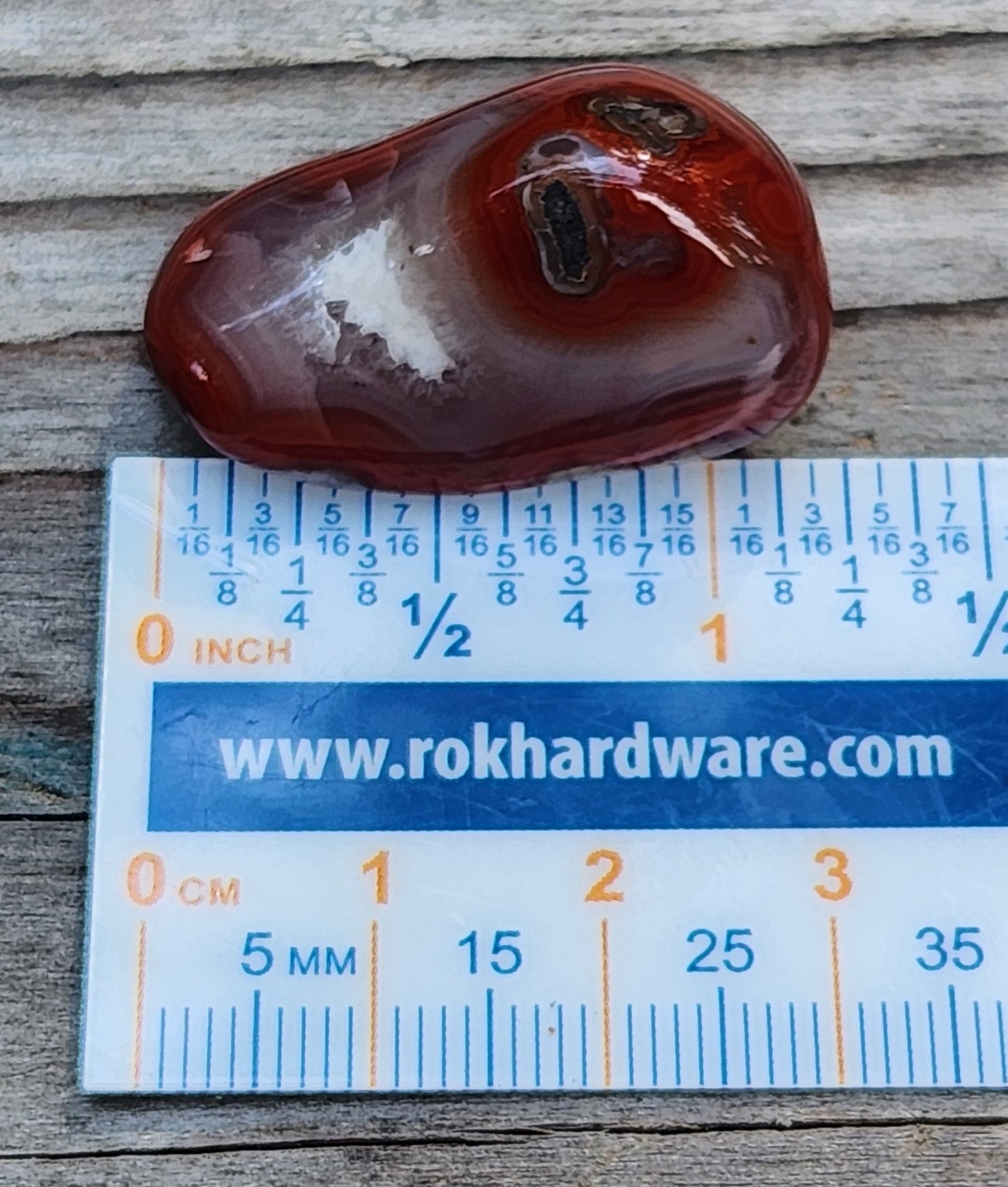 Tumbled Banded Agate, Self Tumbled, Item TA350
