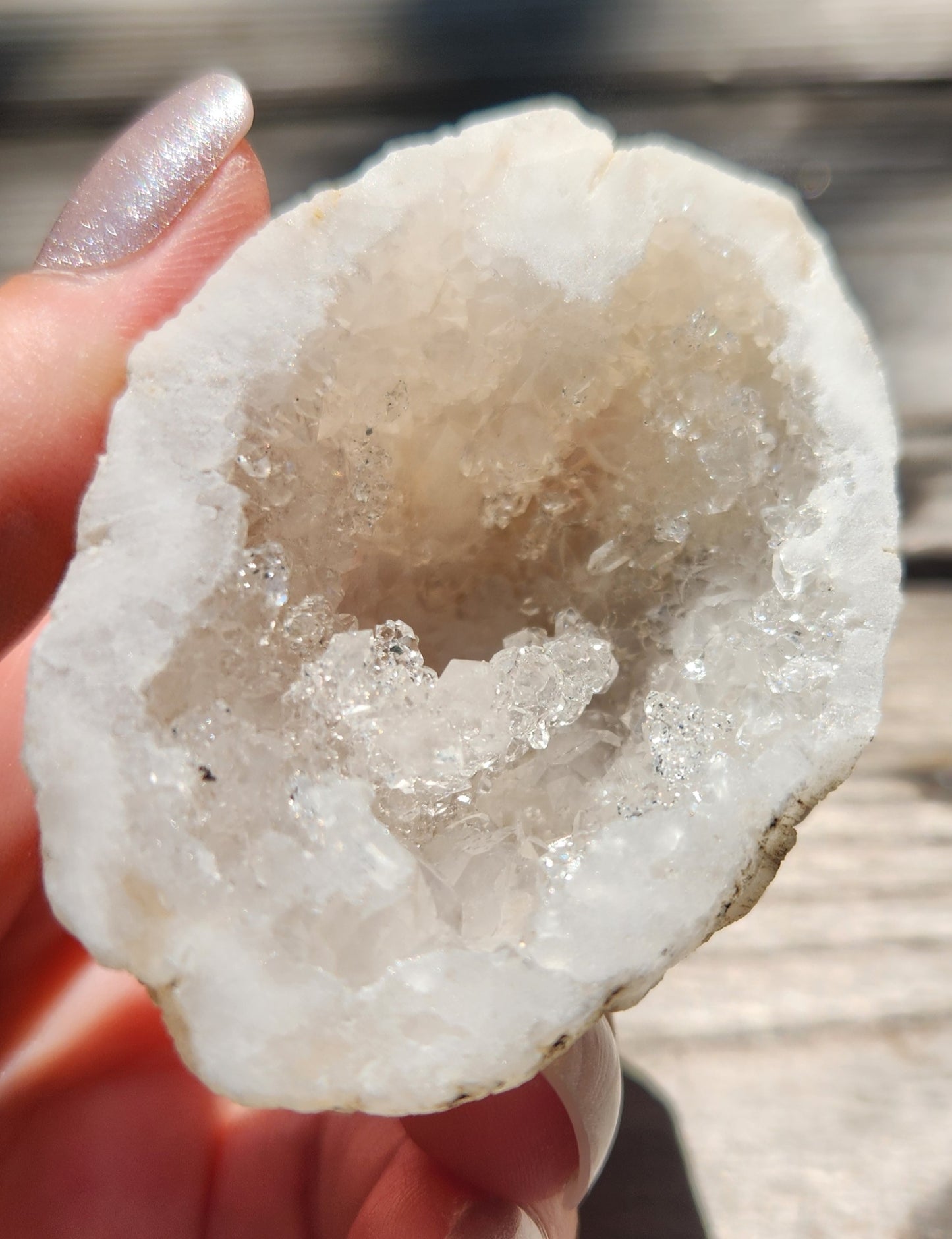 Geode Pair, 2 Pieces Item GE353