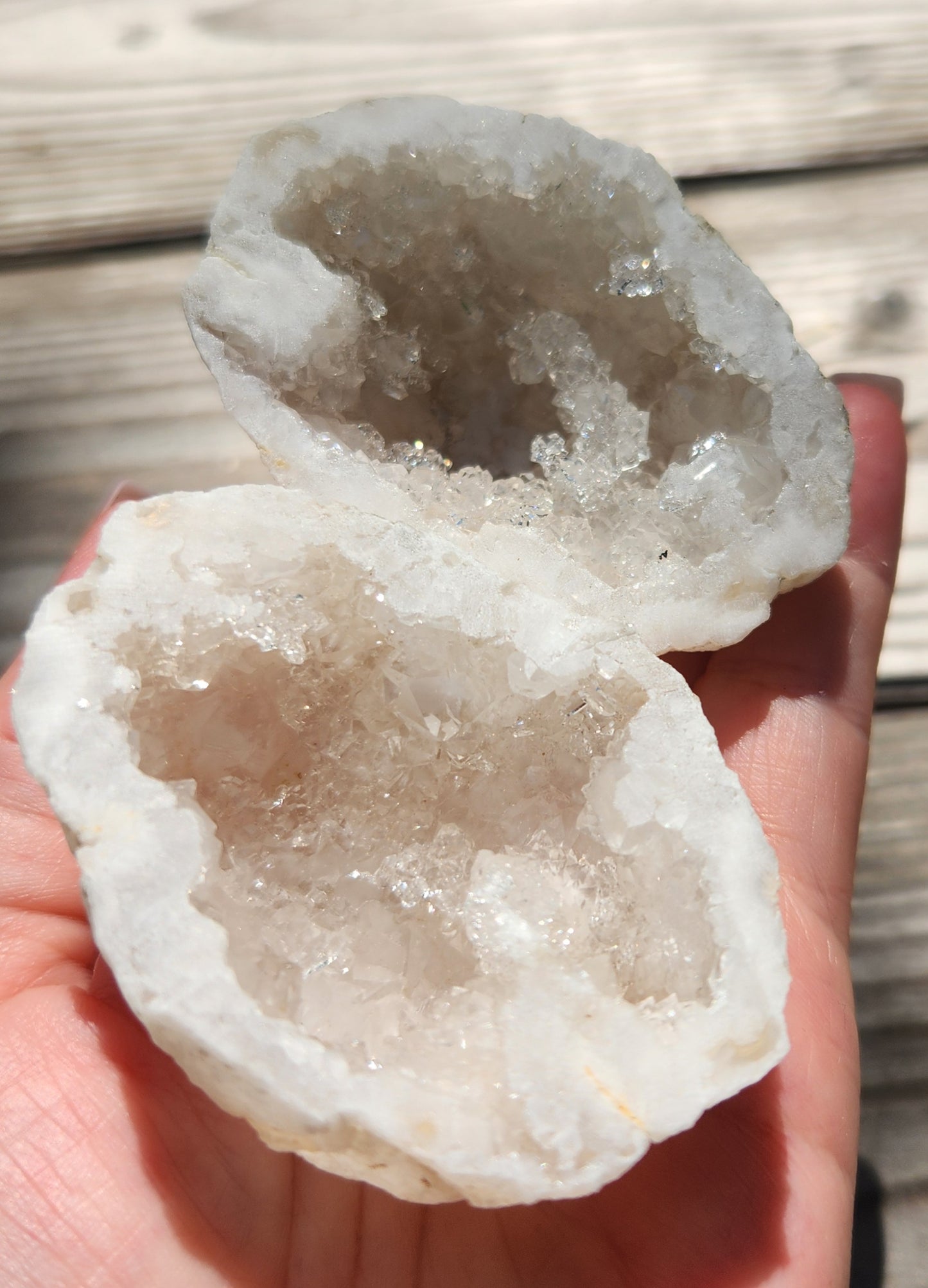 Geode Pair, 2 Pieces Item GE353