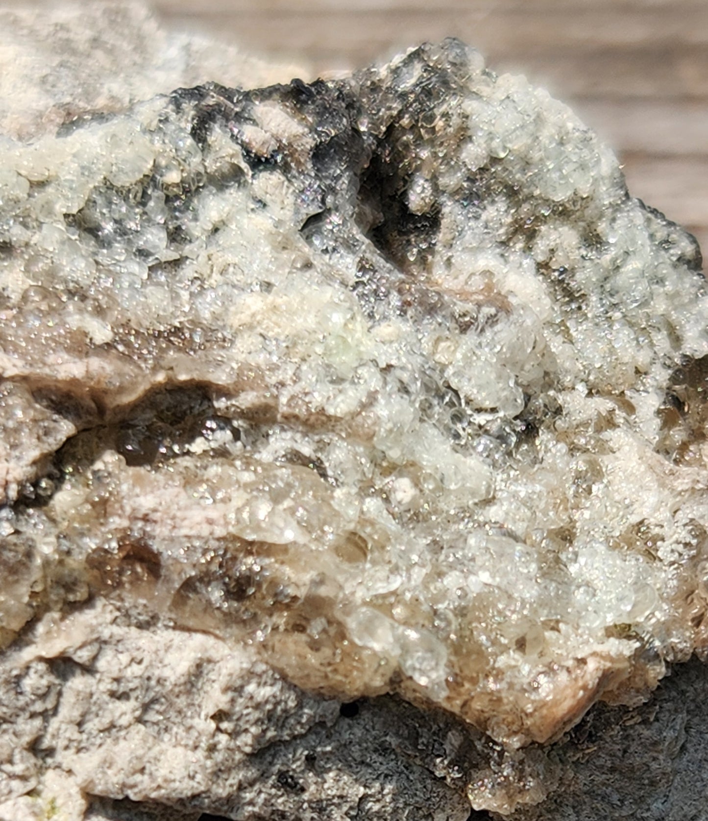 Botryoidal Hyalite Opal Specimen From Utah Highly UV Reactive Item SP405