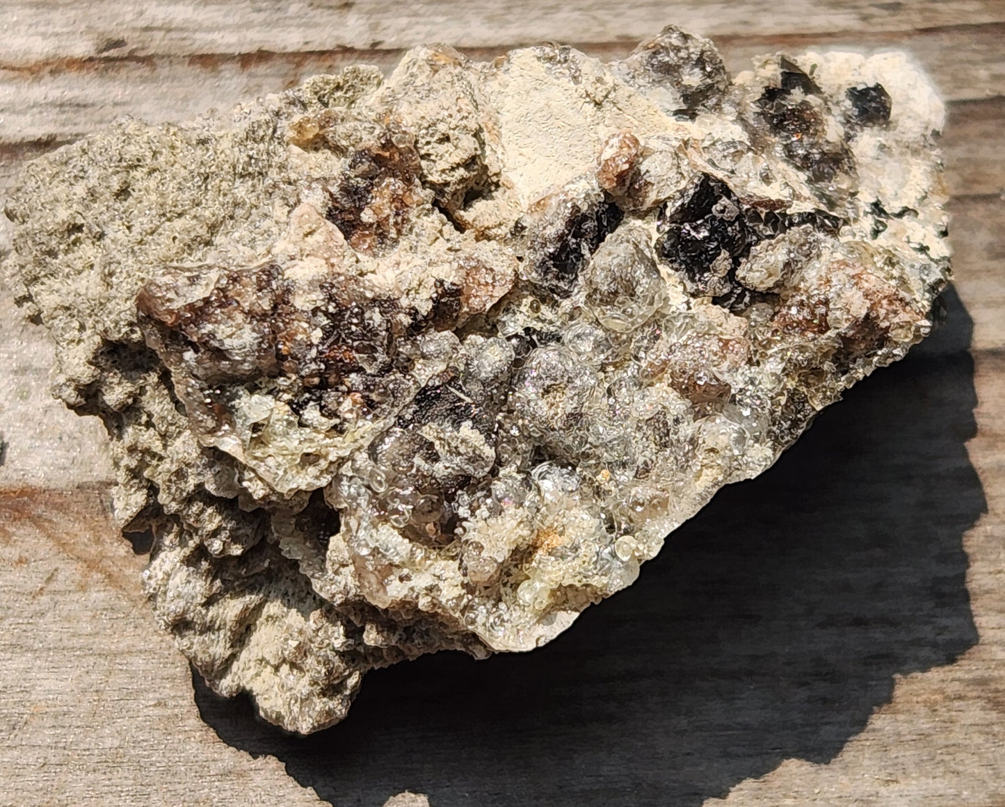 Botryoidal Hyalite Opal Specimen From Utah Highly UV Reactive Item SP411