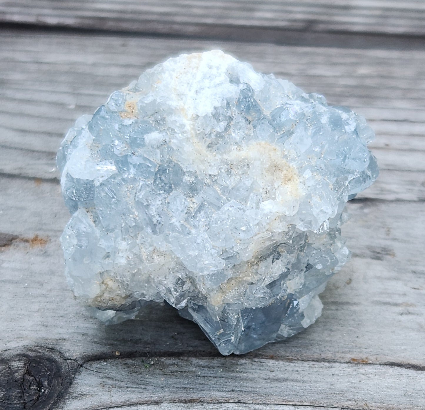 Celestite Celestine Crystal Cluster Specimen Item RC434