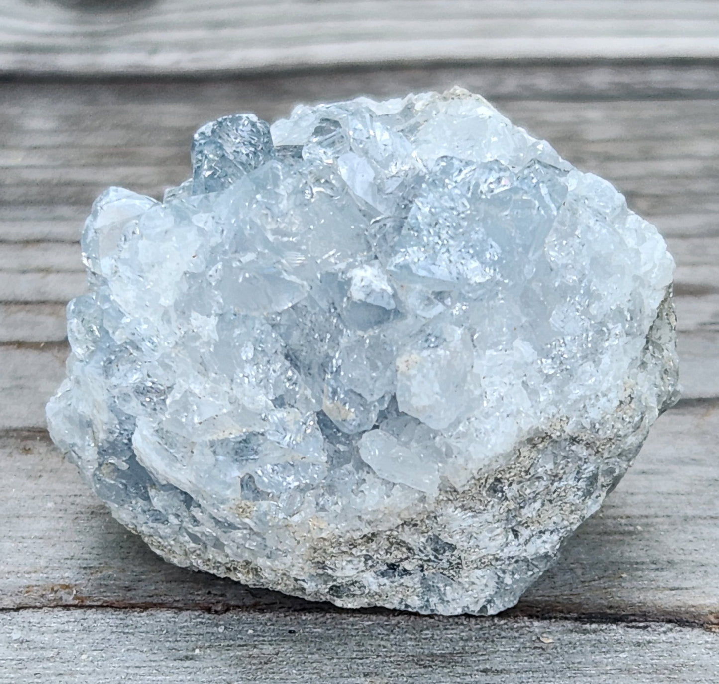 Celestite Celestine Crystal Cluster Specimen Item RC435