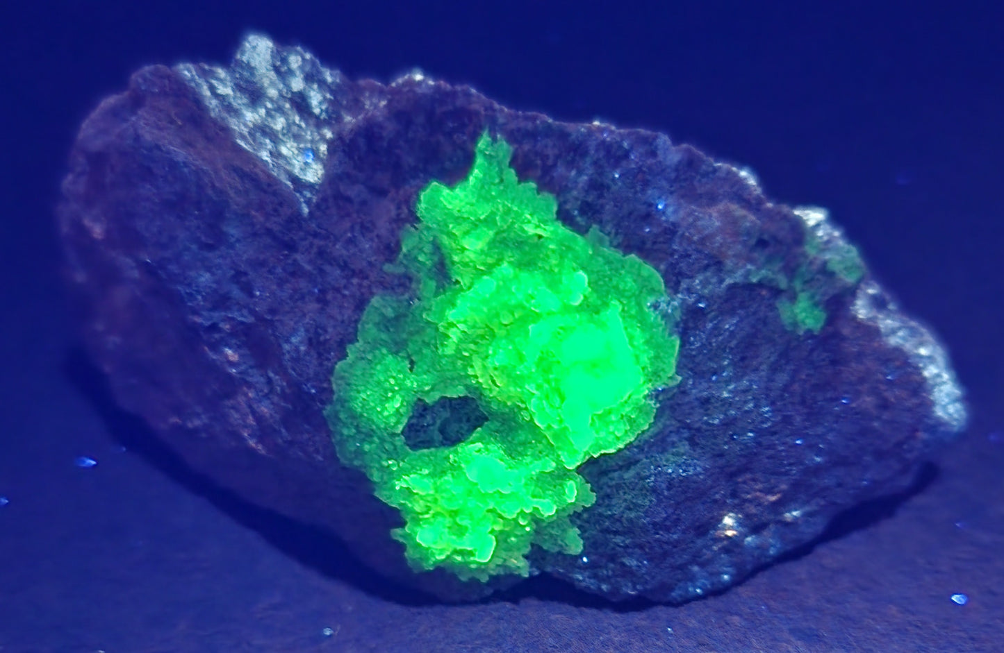 Botryoidal Hyalite Opal Specimen From Utah Highly UV Reactive Item SP404