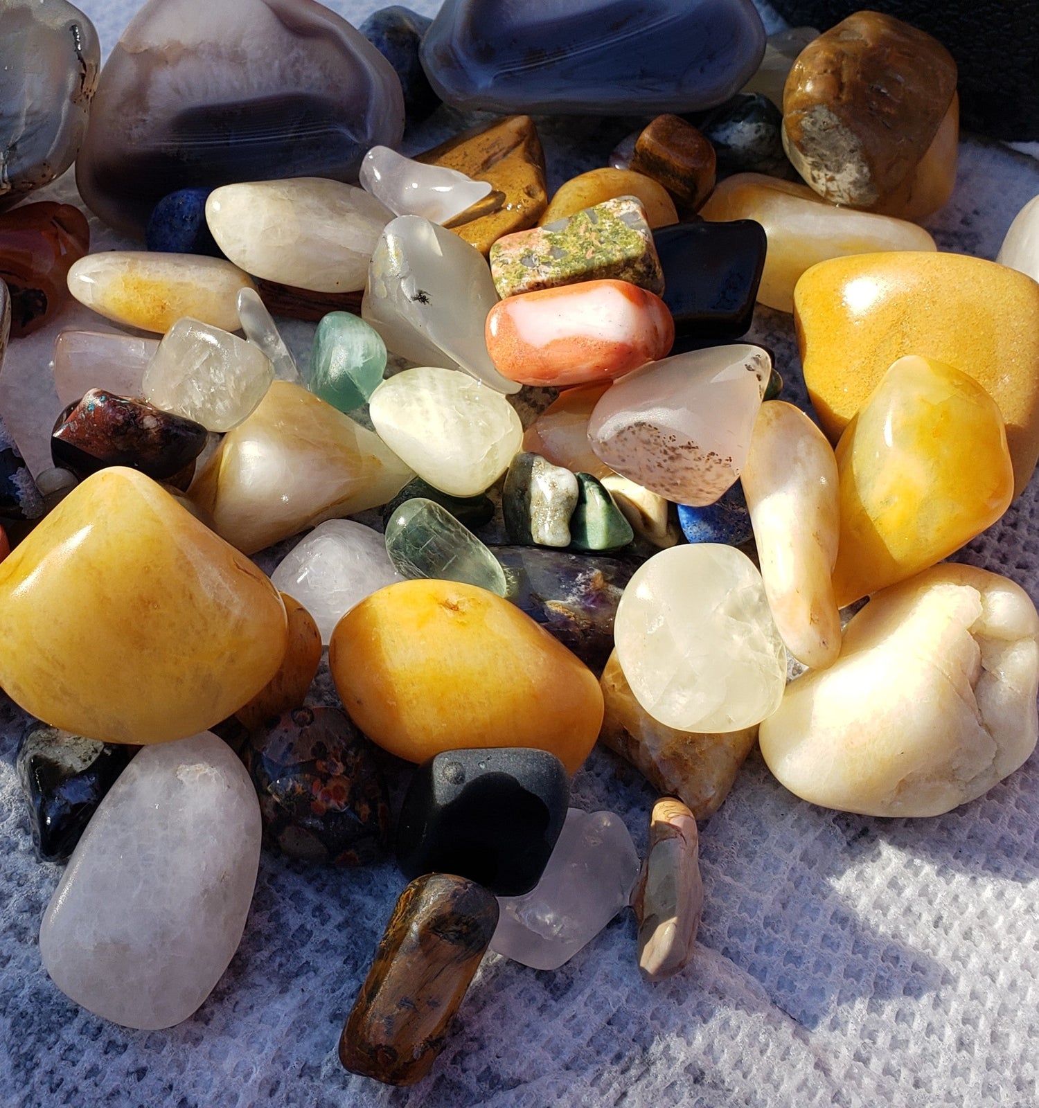 Tumbled Rocks