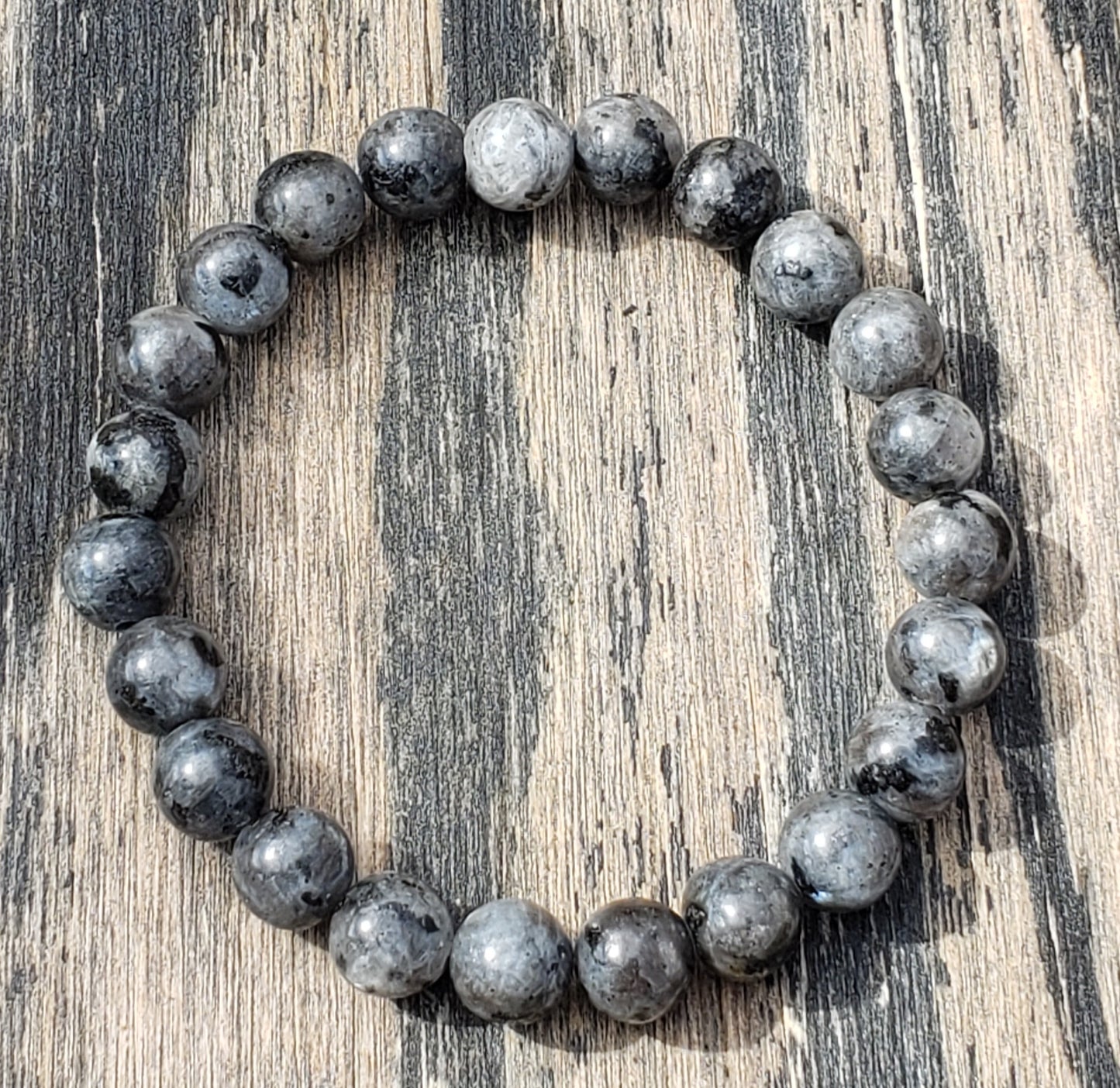 Larvikite Stretch Bracelet Item JL17