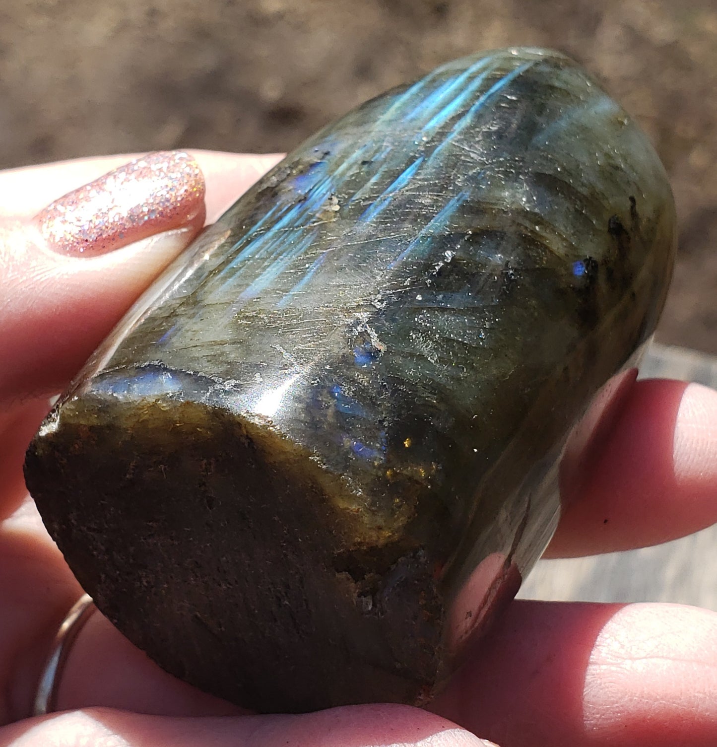 Labradorite Free Form High Flash FF04