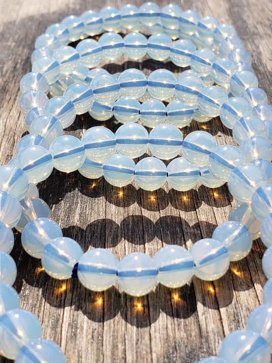 Opalite Stretch Bracelet Item JL54