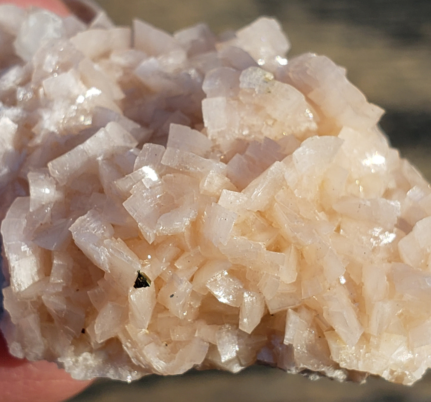 Pink Dolomite with Chalcopyrite Specimen SP140