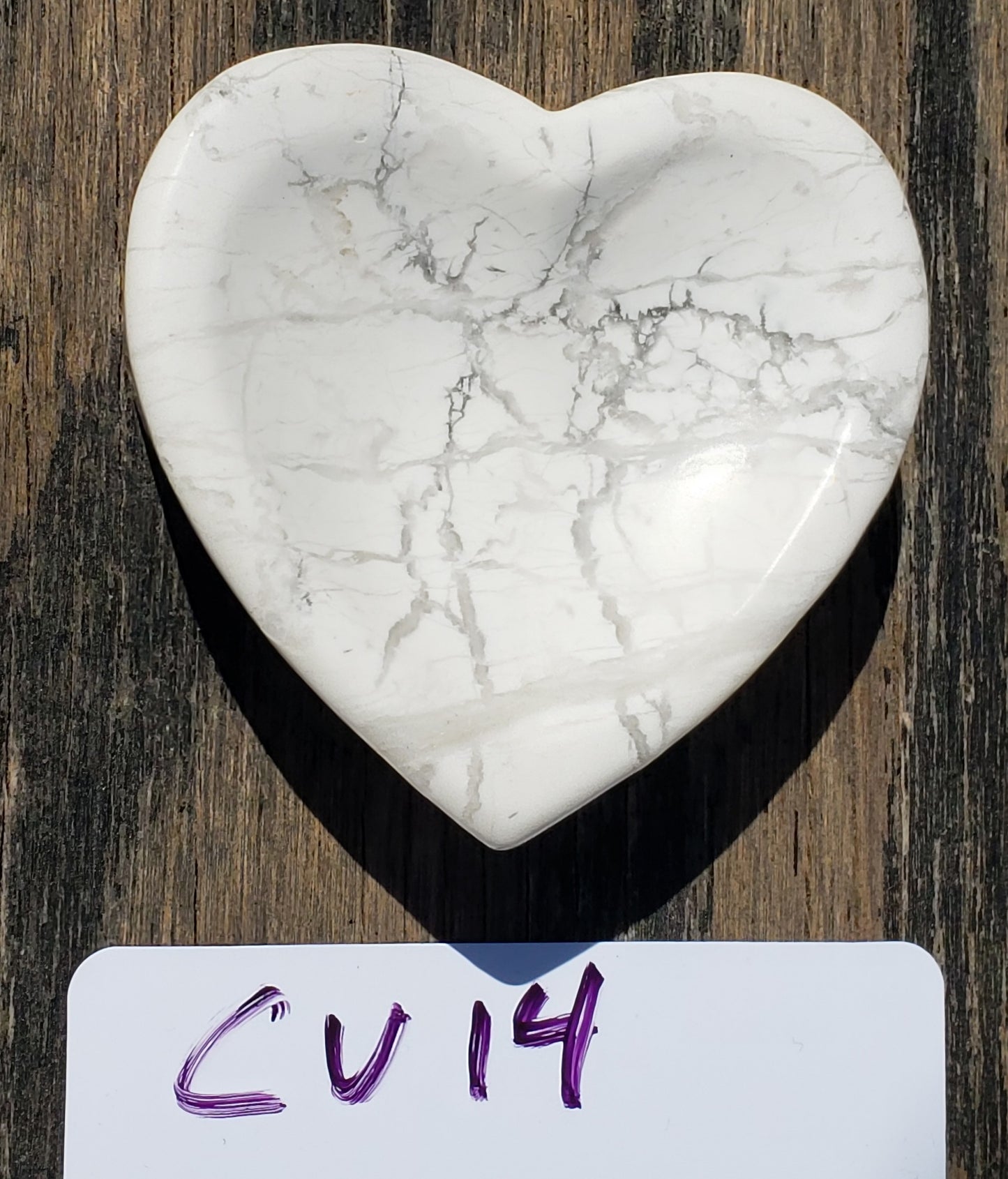 Carved Howlite Bowl CV14