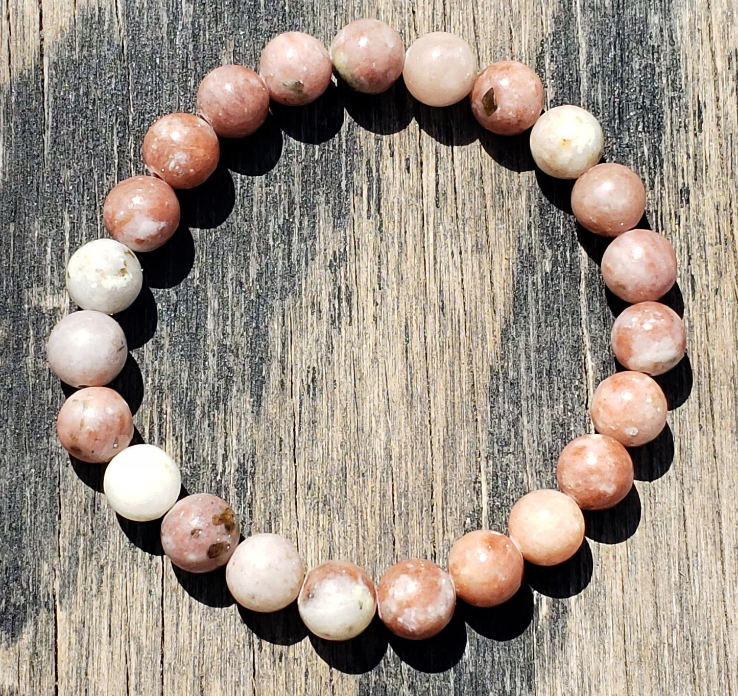 Pink Lepidolite Stretch Bracelet Item JL91