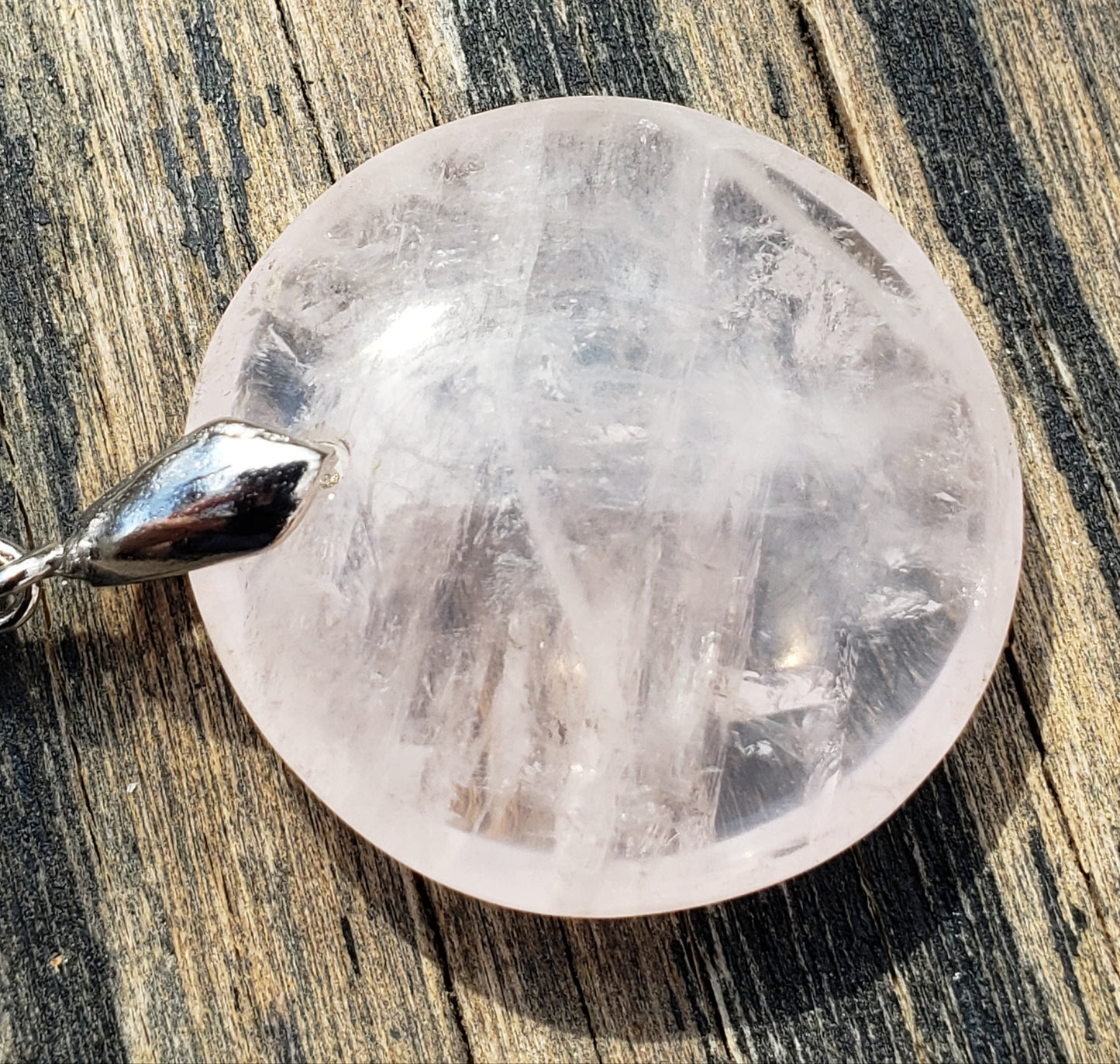 Rose Quartz Necklace ItemJL108