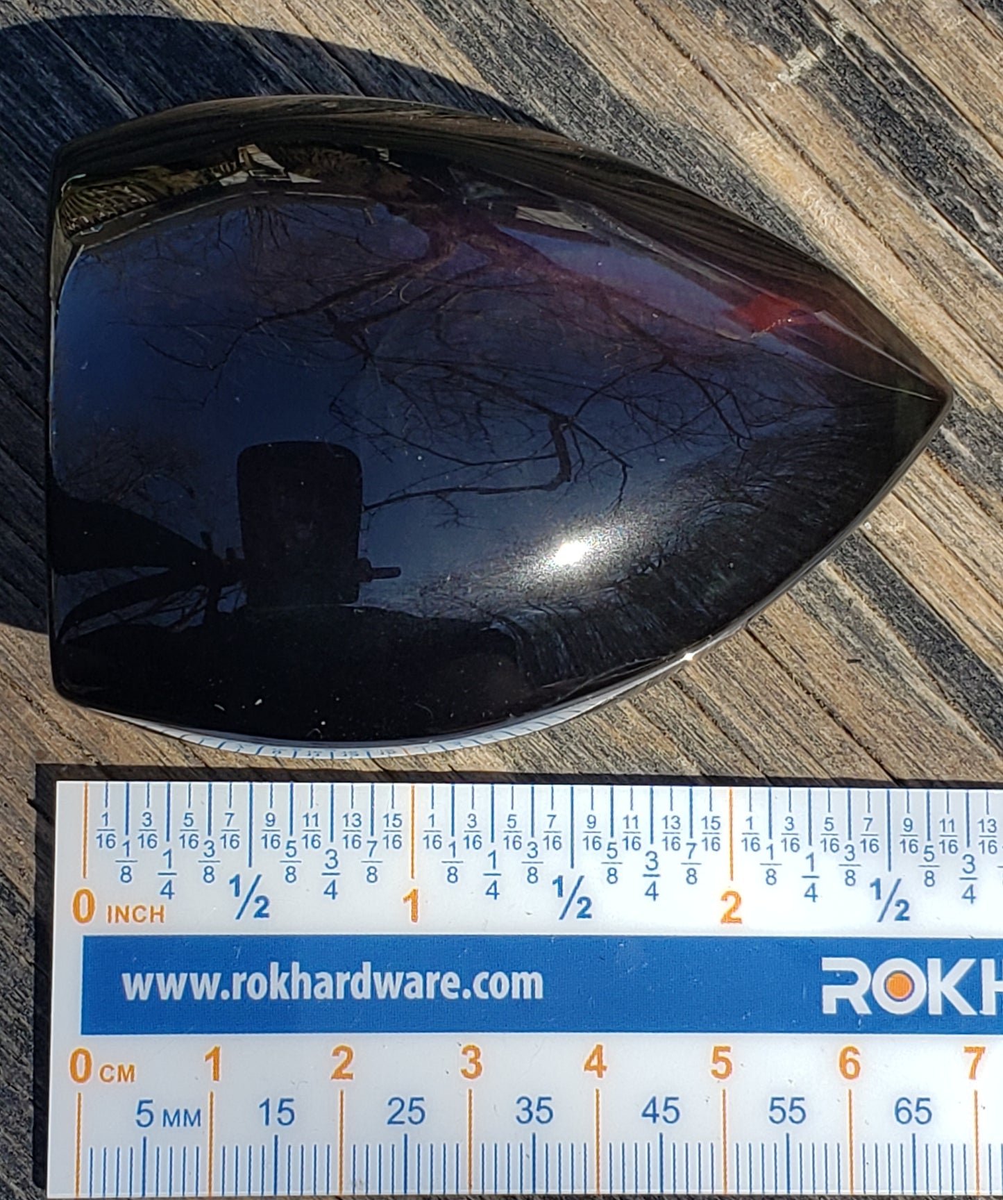 Rainbow Obsidian Flame Free Form Purple Flash ItemFF135