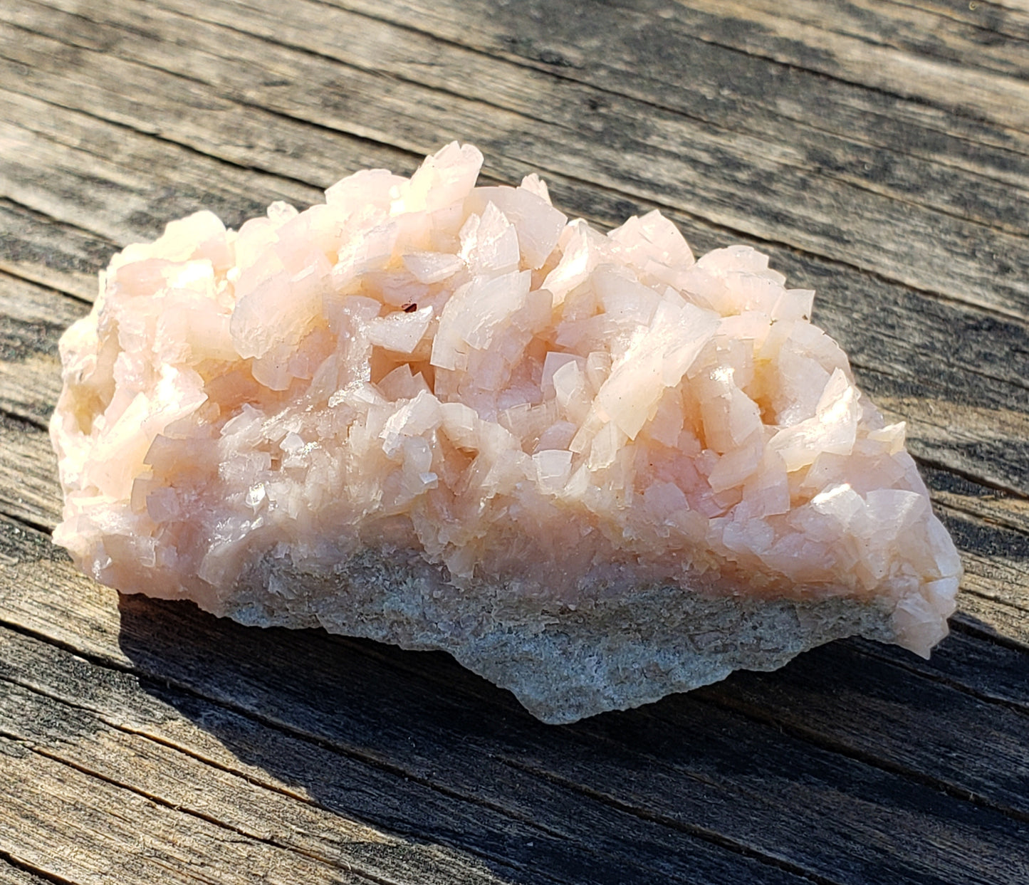 Pink Dolomite with Chalcopyrite Specimen SP139