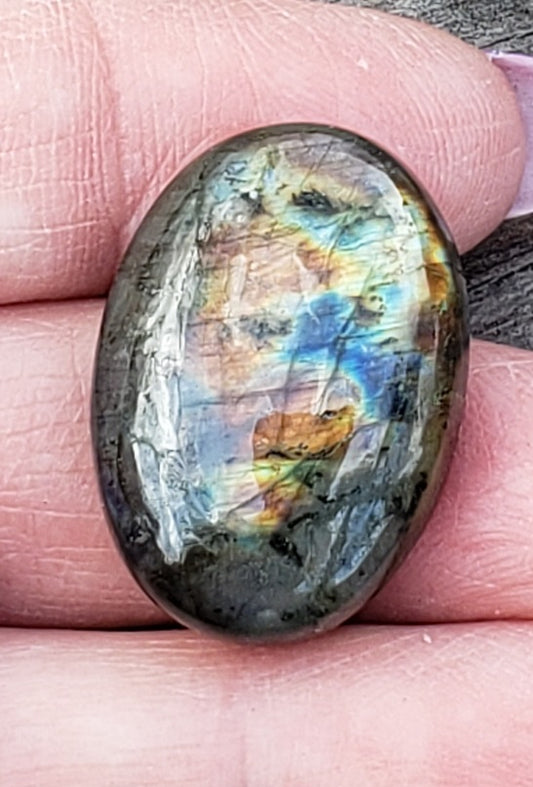 Spectrolite Labradorite Cabachon CB62
