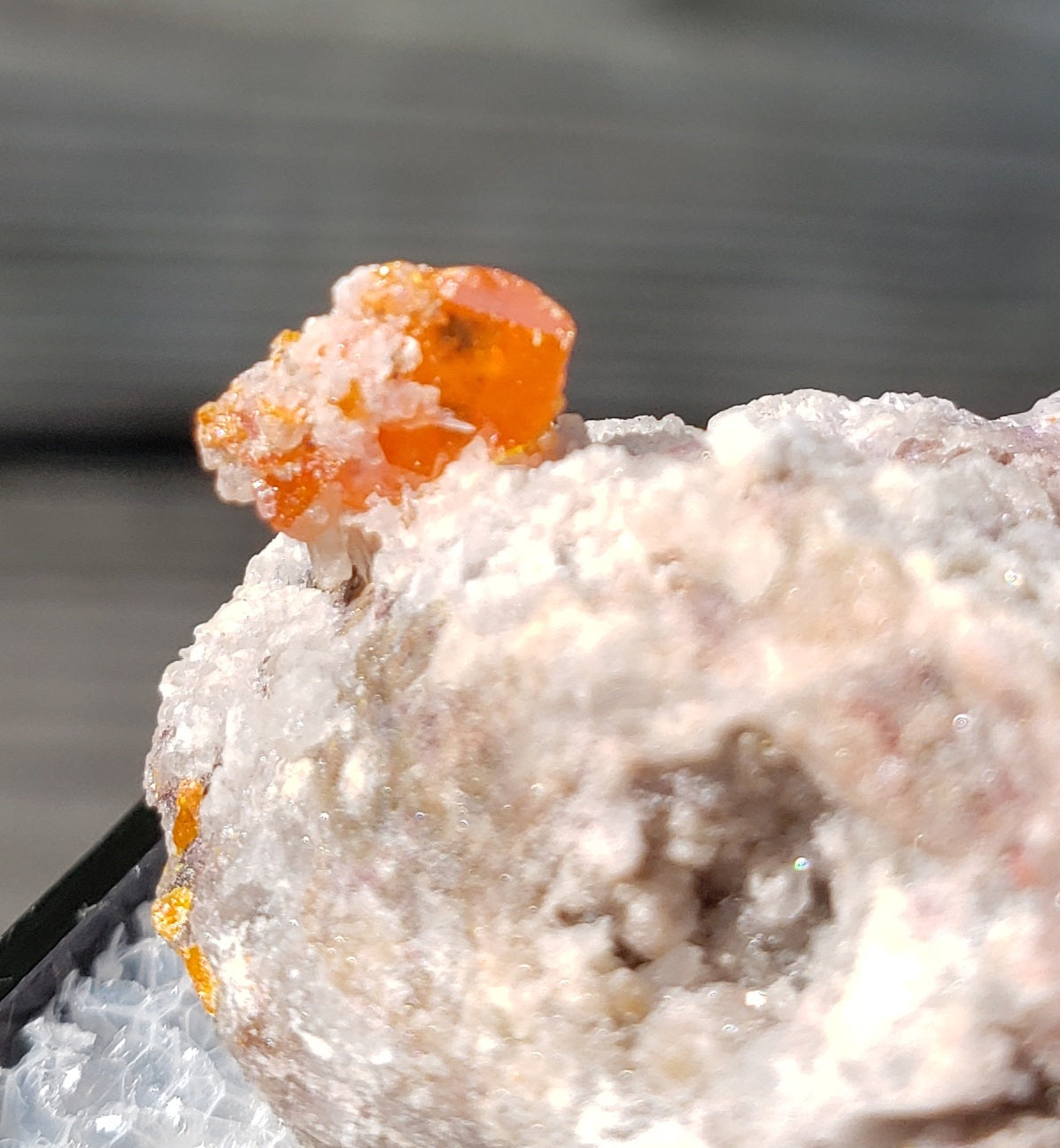 Wulfenite, Red Cloud Mine Arizona, UV Reactive, SP234