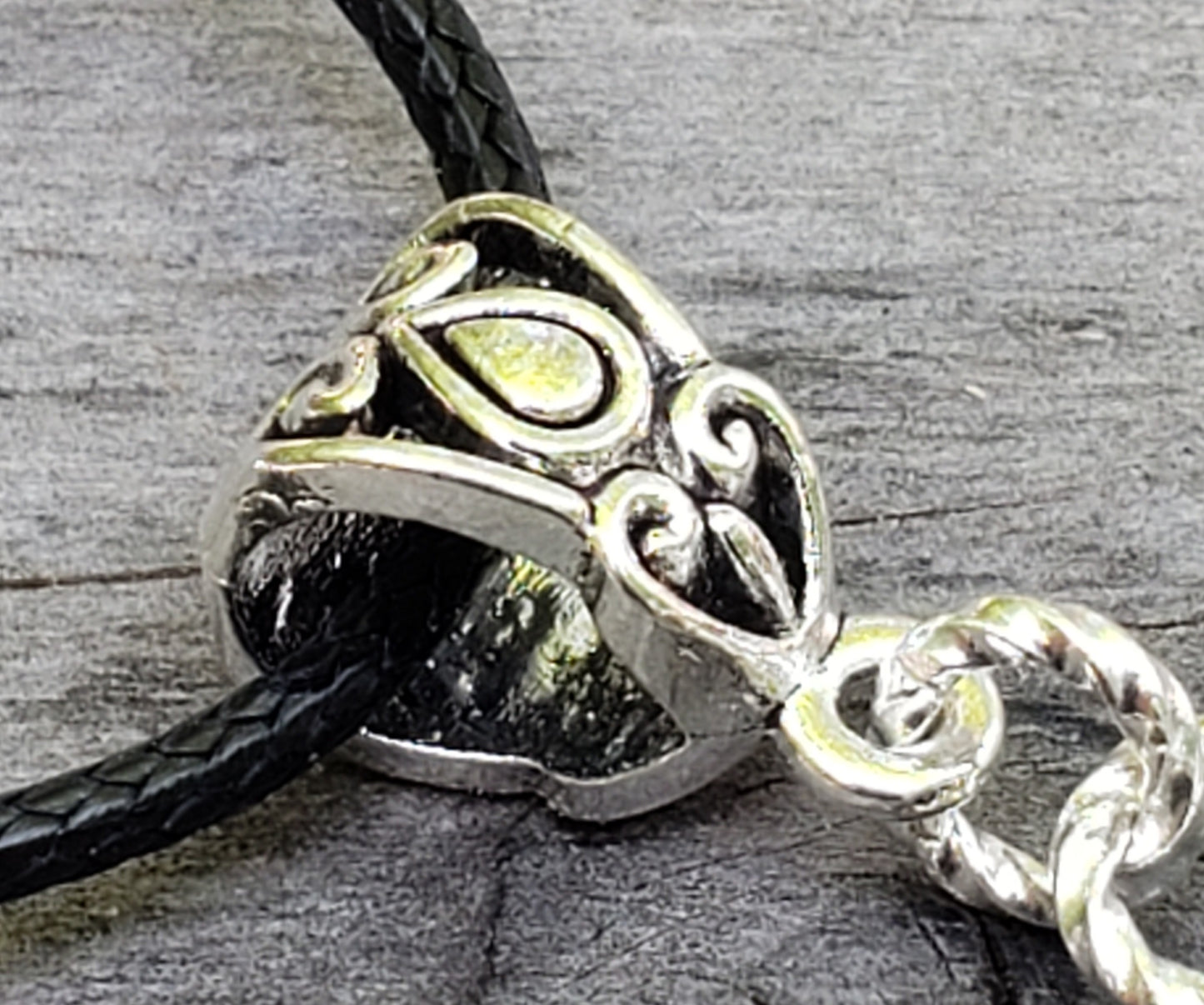 Clear Quartz Crystal Necklace, Self Tumbled Item JL215