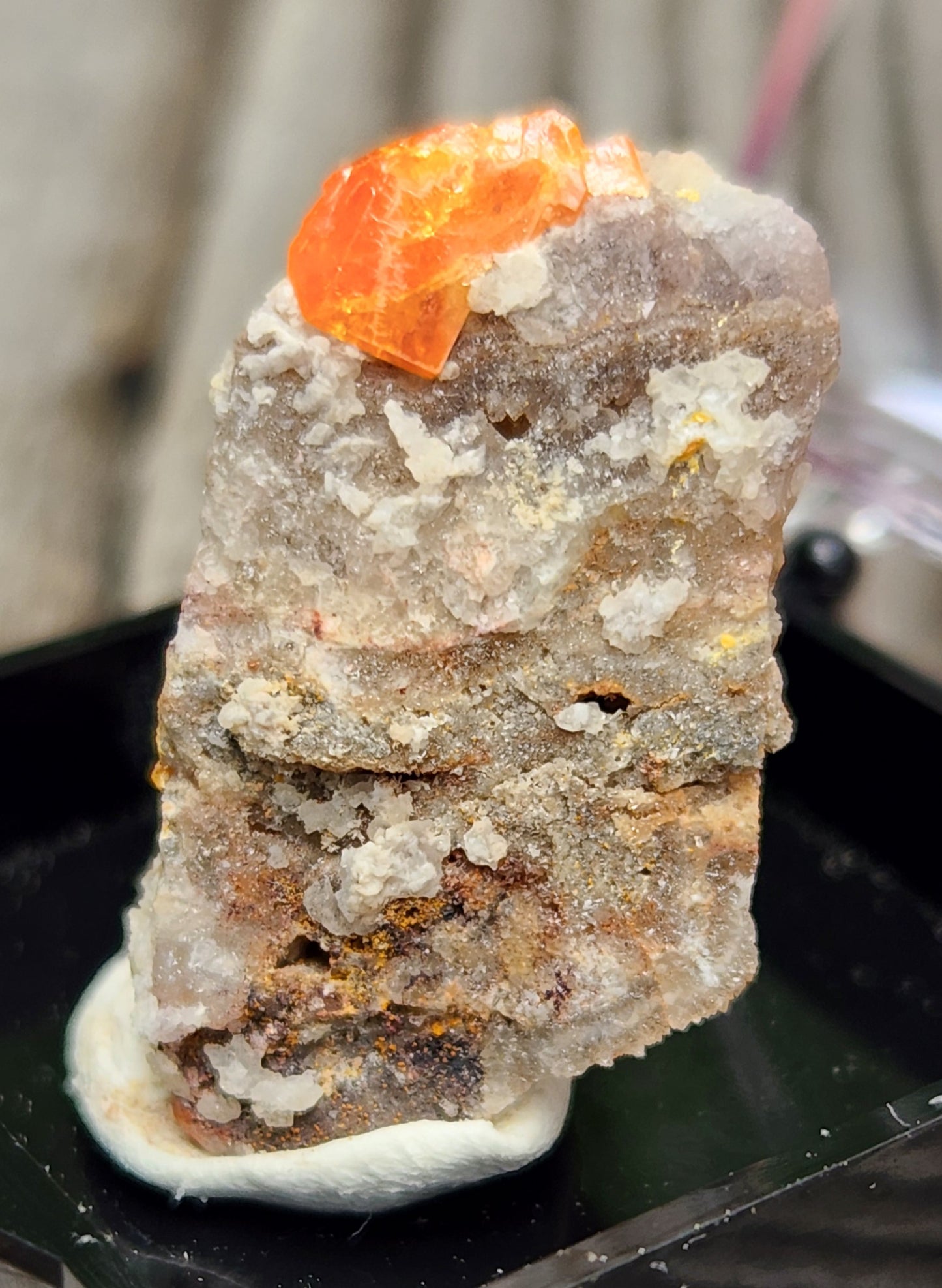 Wulfenite, Red Cloud Mine Arizona, UV Reactive, ItemSP243