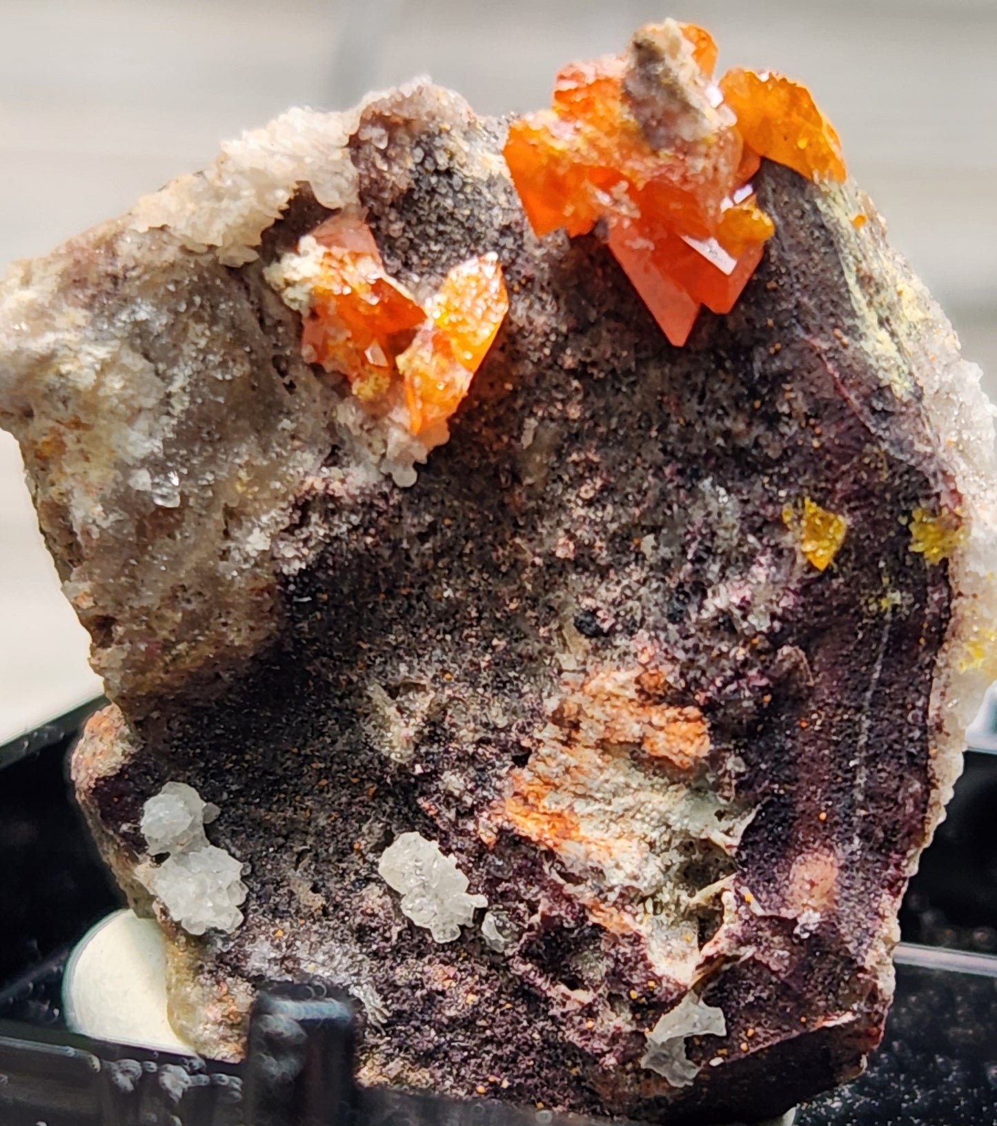Wulfenite, Red Cloud Mine Arizona, UV Reactive, ItemSP245