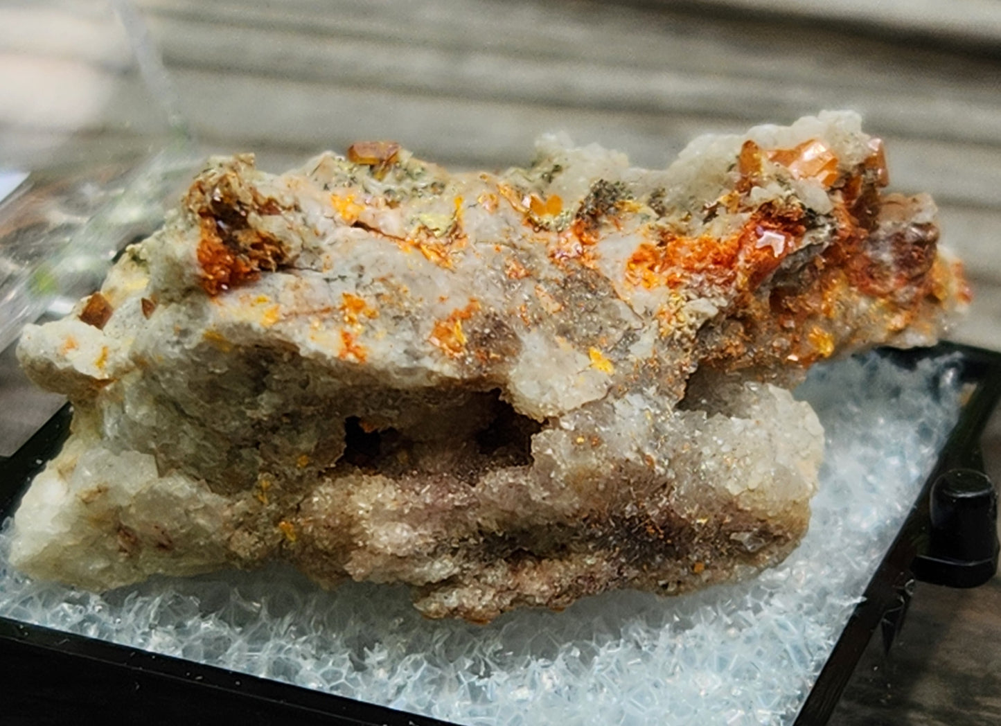 Wulfenite, Red Cloud Mine Arizona, UV Reactive, ItemSP246