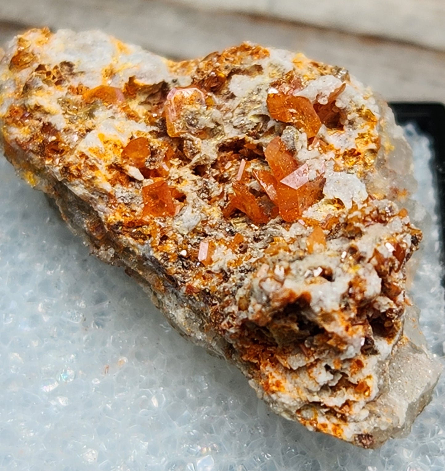 Wulfenite, Red Cloud Mine Arizona, UV Reactive, ItemSP248
