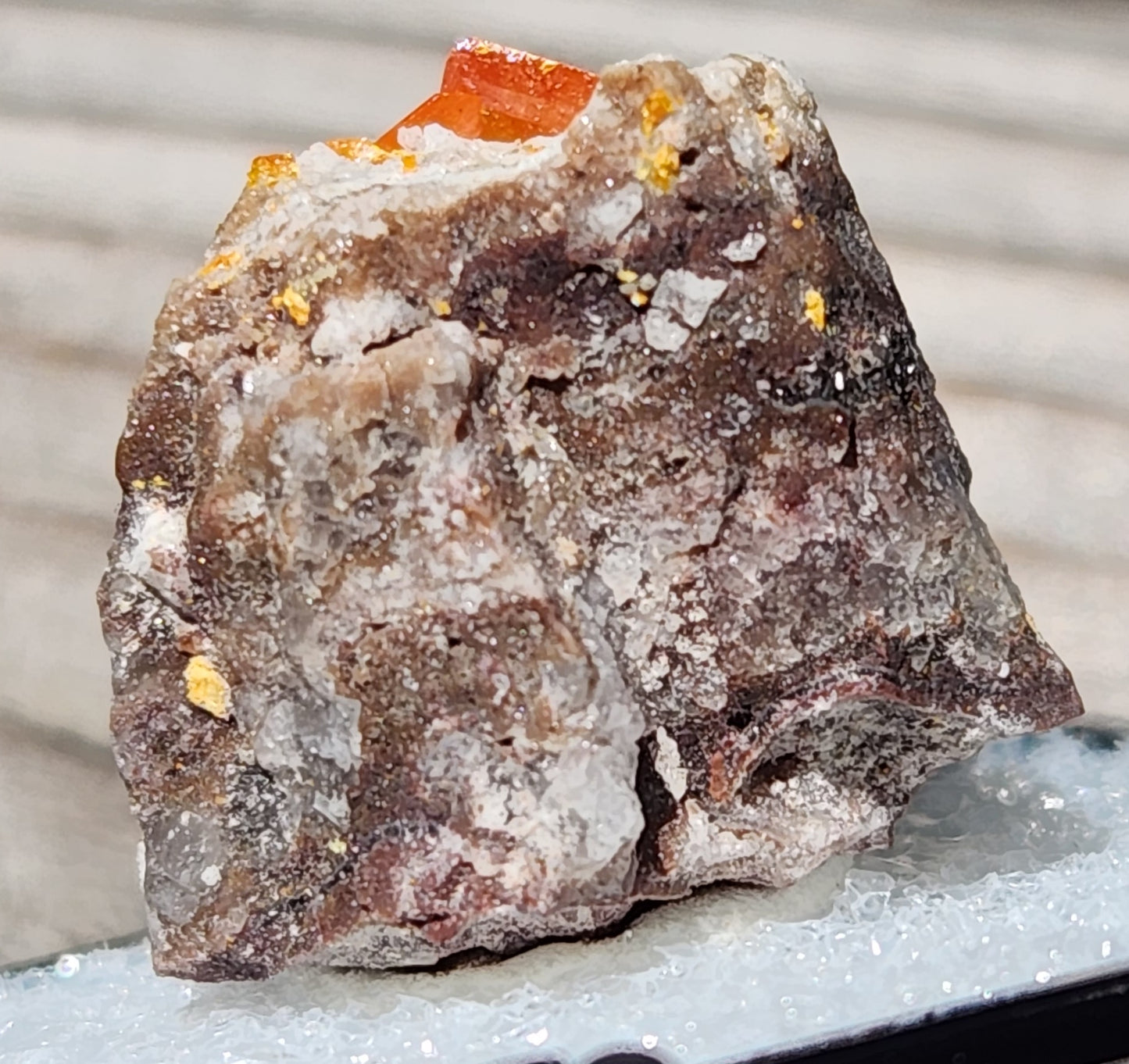 Wulfenite, Red Cloud Mine Arizona, UV Reactive, ItemSP250