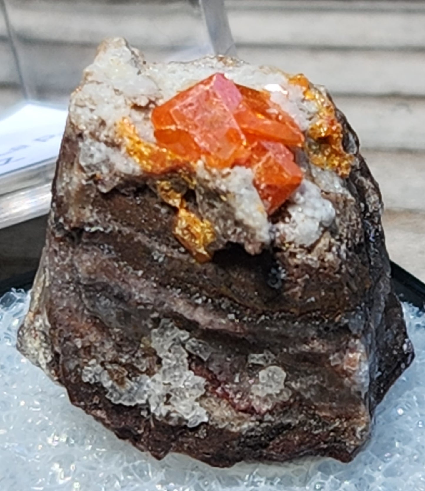 Wulfenite, Red Cloud Mine Arizona, UV Reactive, ItemSP250