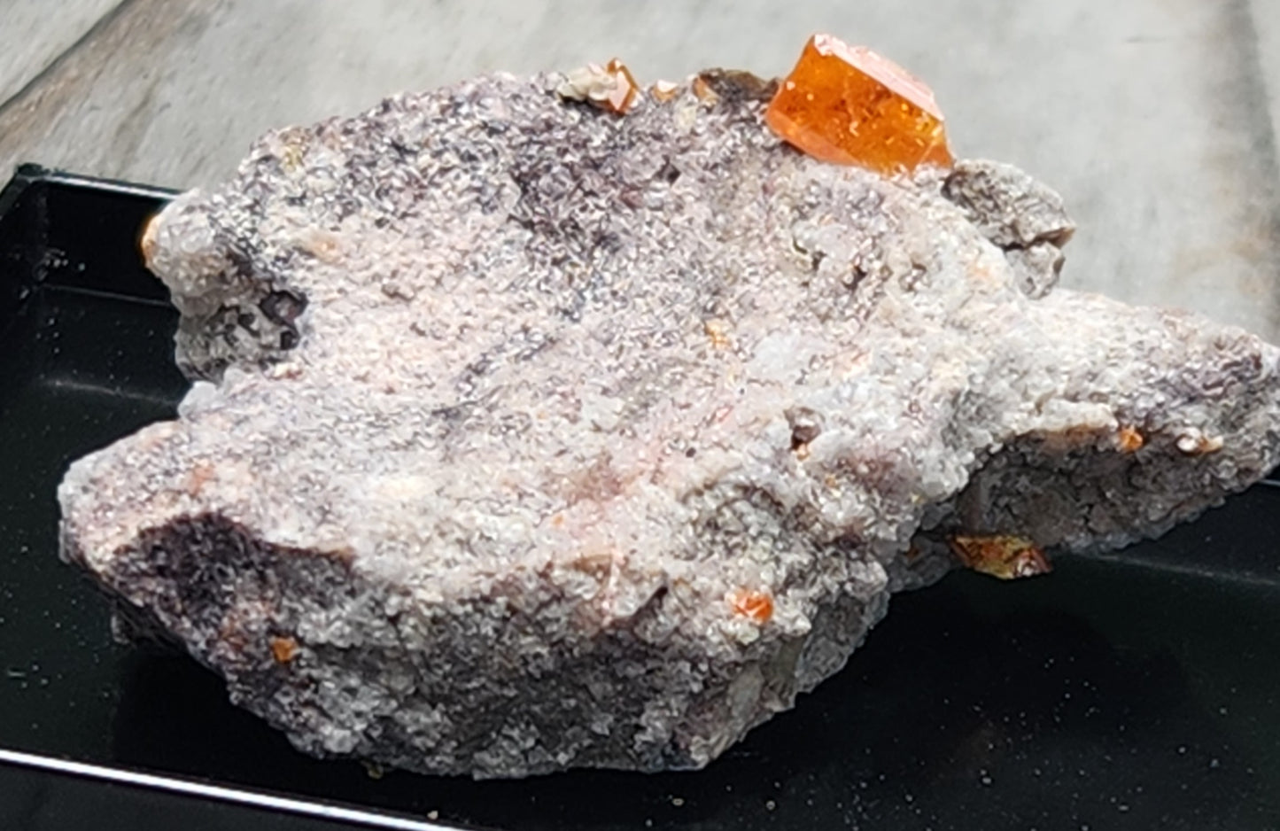 Wulfenite, Red Cloud Mine Arizona, UV Reactive, ItemSP253