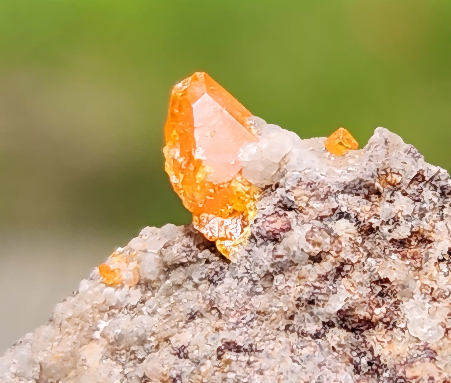 Wulfenite, Red Cloud Mine Arizona, UV Reactive, ItemSP257