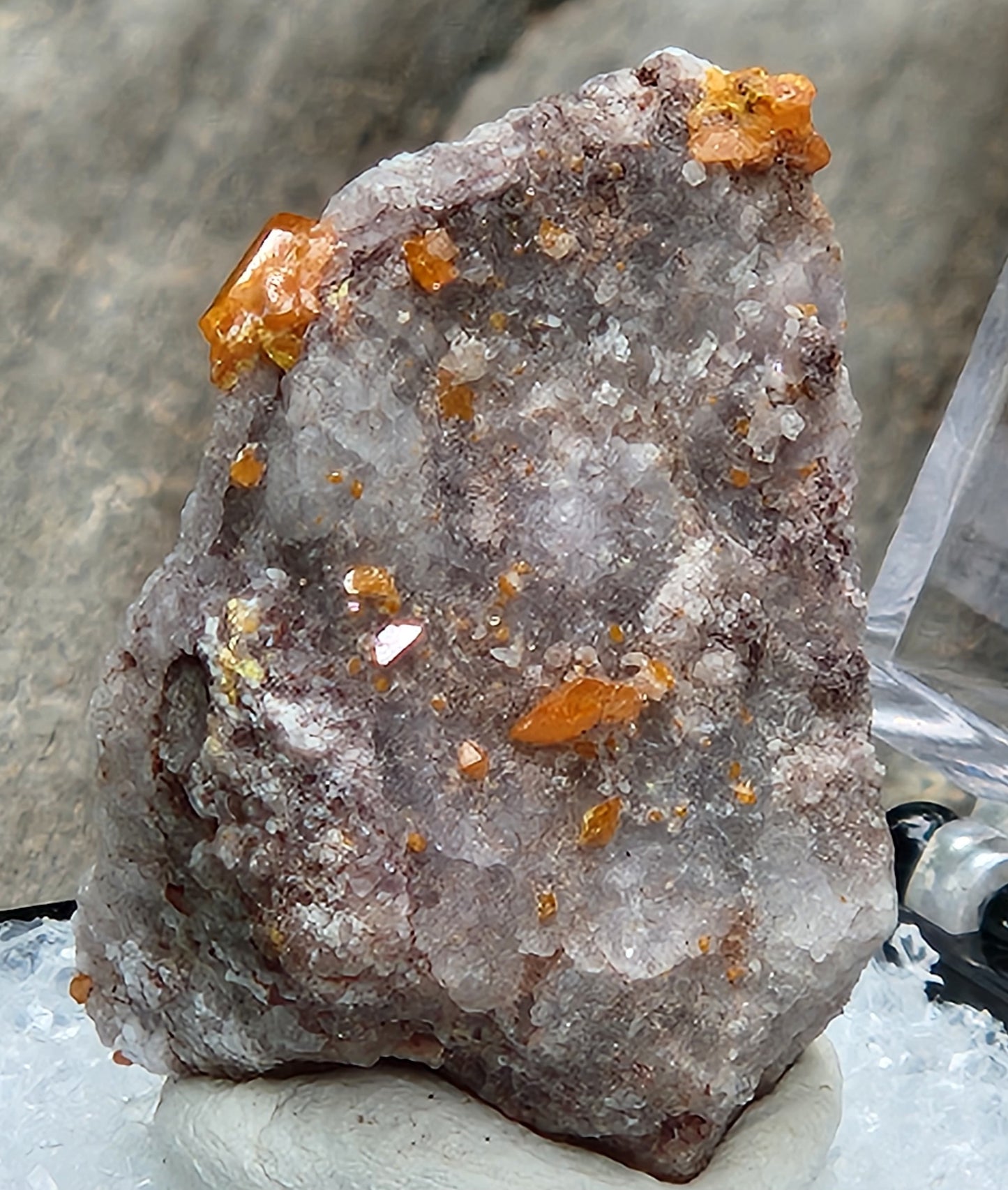 Wulfenite, Red Cloud Mine Arizona, UV Reactive, ItemSP258