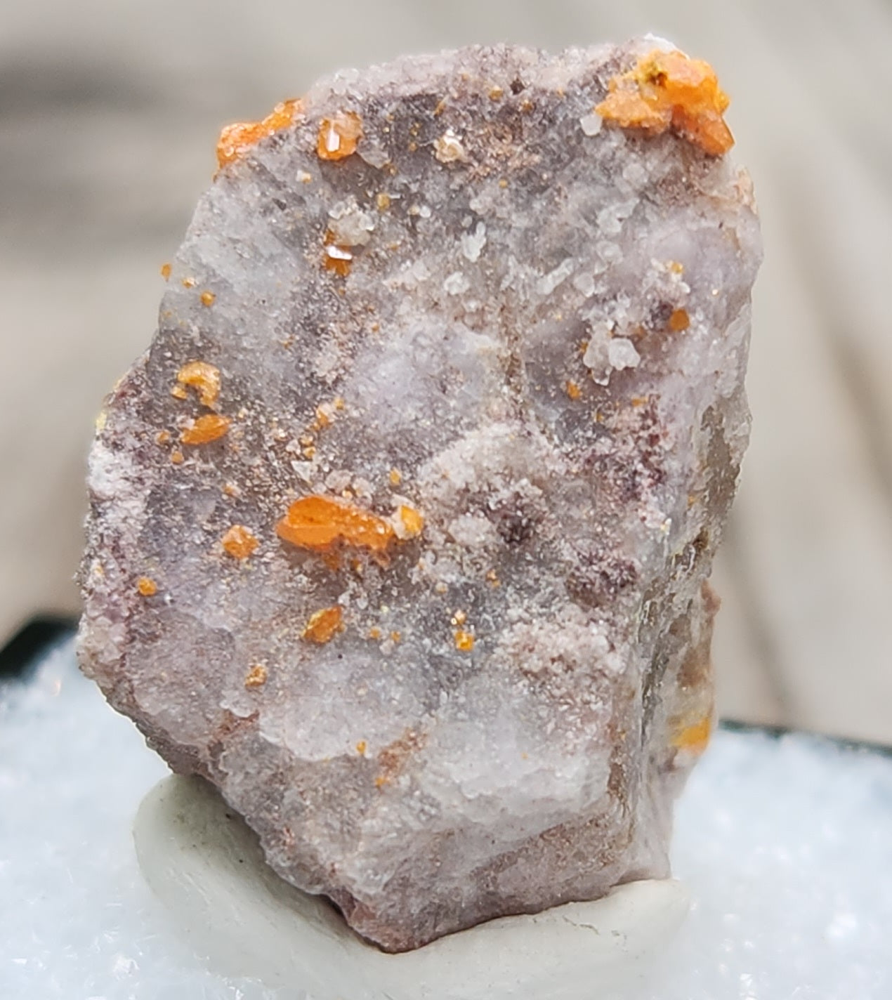 Wulfenite, Red Cloud Mine Arizona, UV Reactive, ItemSP258