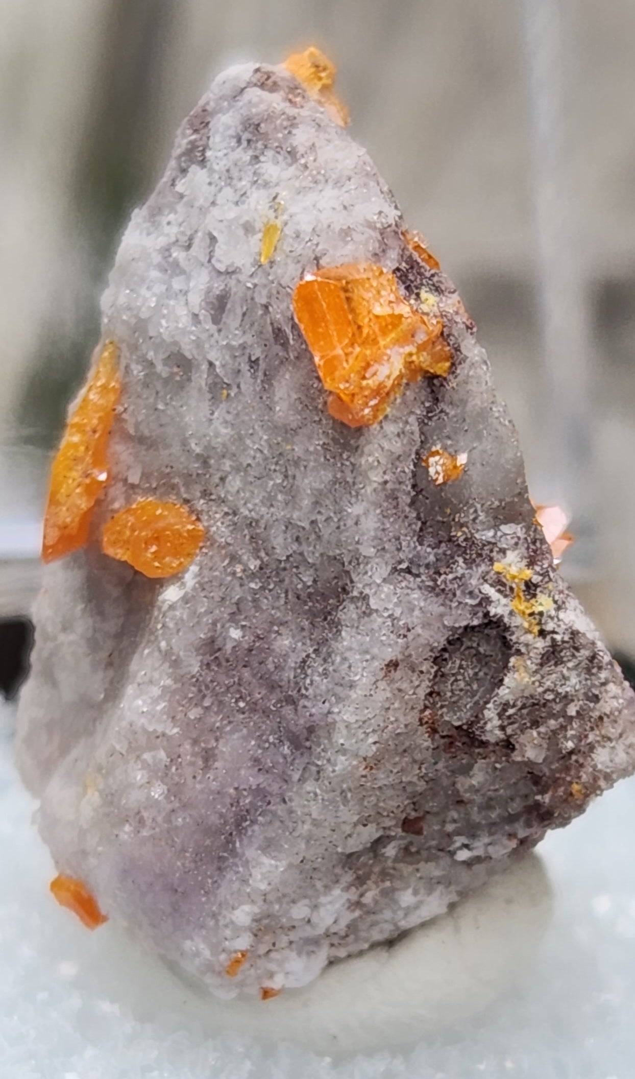 Wulfenite, Red Cloud Mine Arizona, UV Reactive, ItemSP258