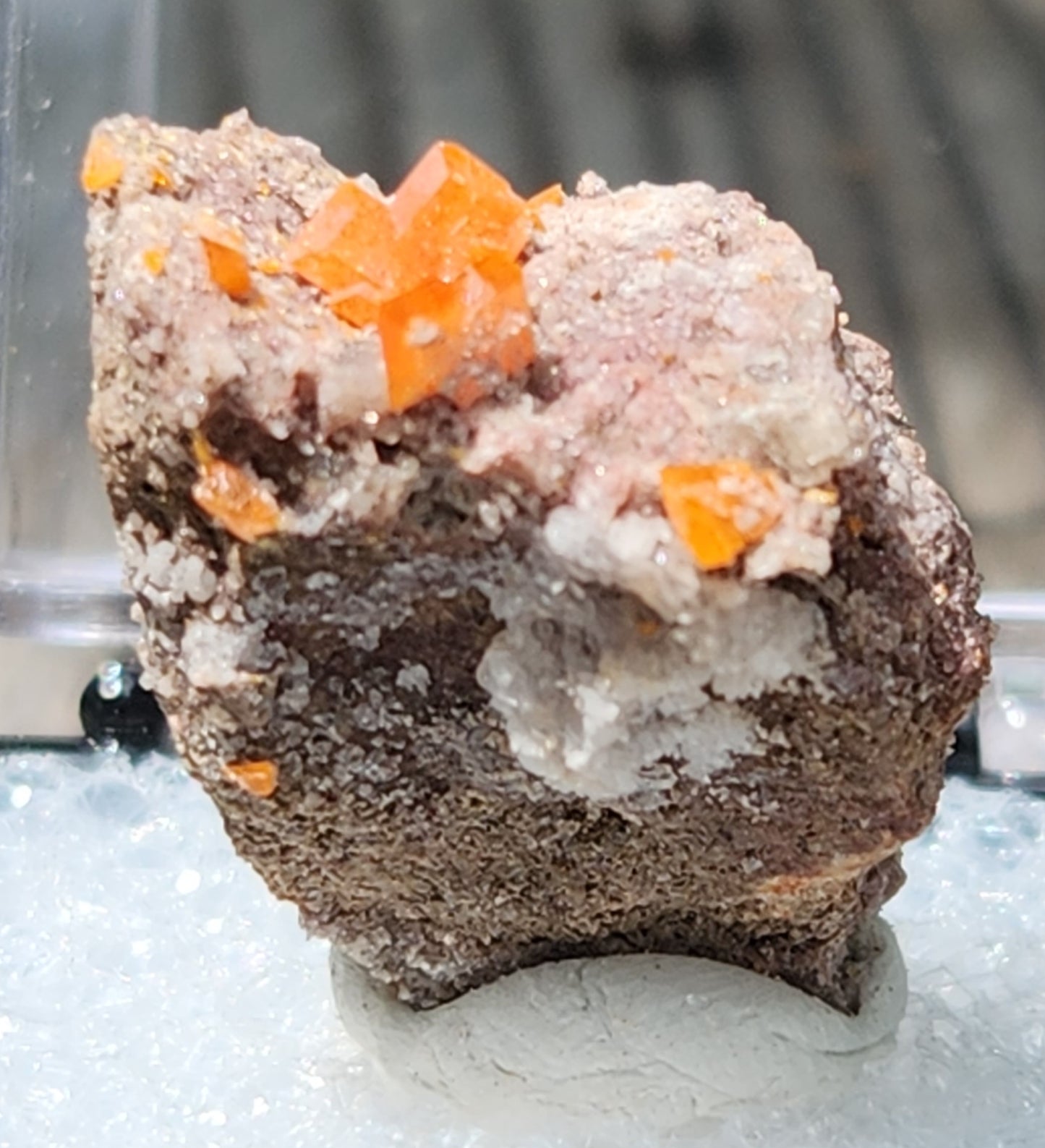 Wulfenite, Red Cloud Mine Arizona, UV Reactive, ItemSP260