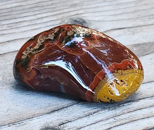 Tumbled Banded Agate, Self Tumbled, Item TA335