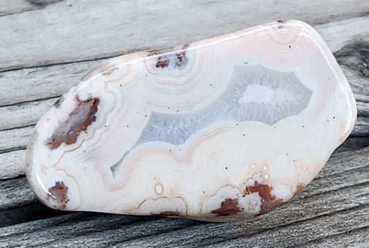 Tumbled Banded Agate, Self Tumbled, Item TA338