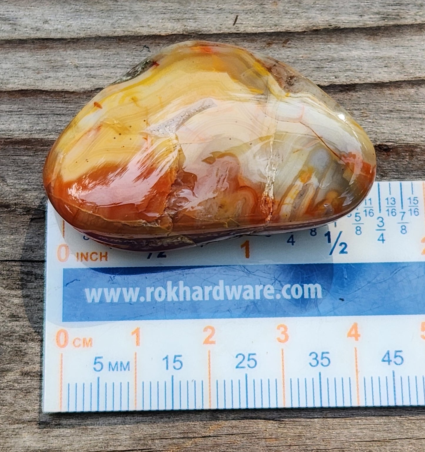 Tumbled Banded Agate, Self Tumbled, Item TA340